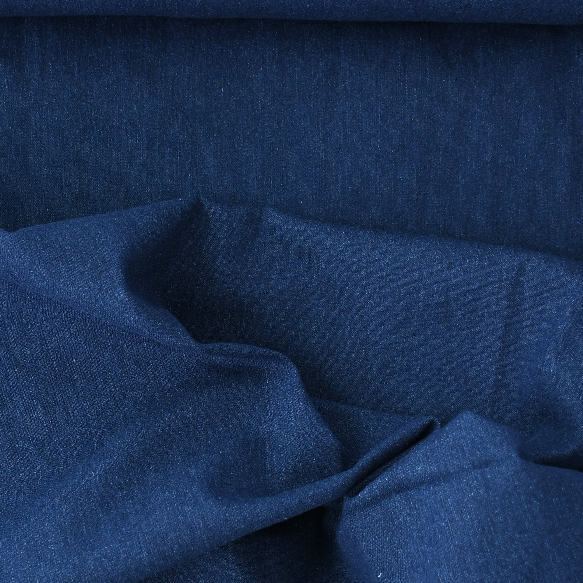 Jeansstoff Stretch gewaschen - Denimblau Dunkel - poshpinks