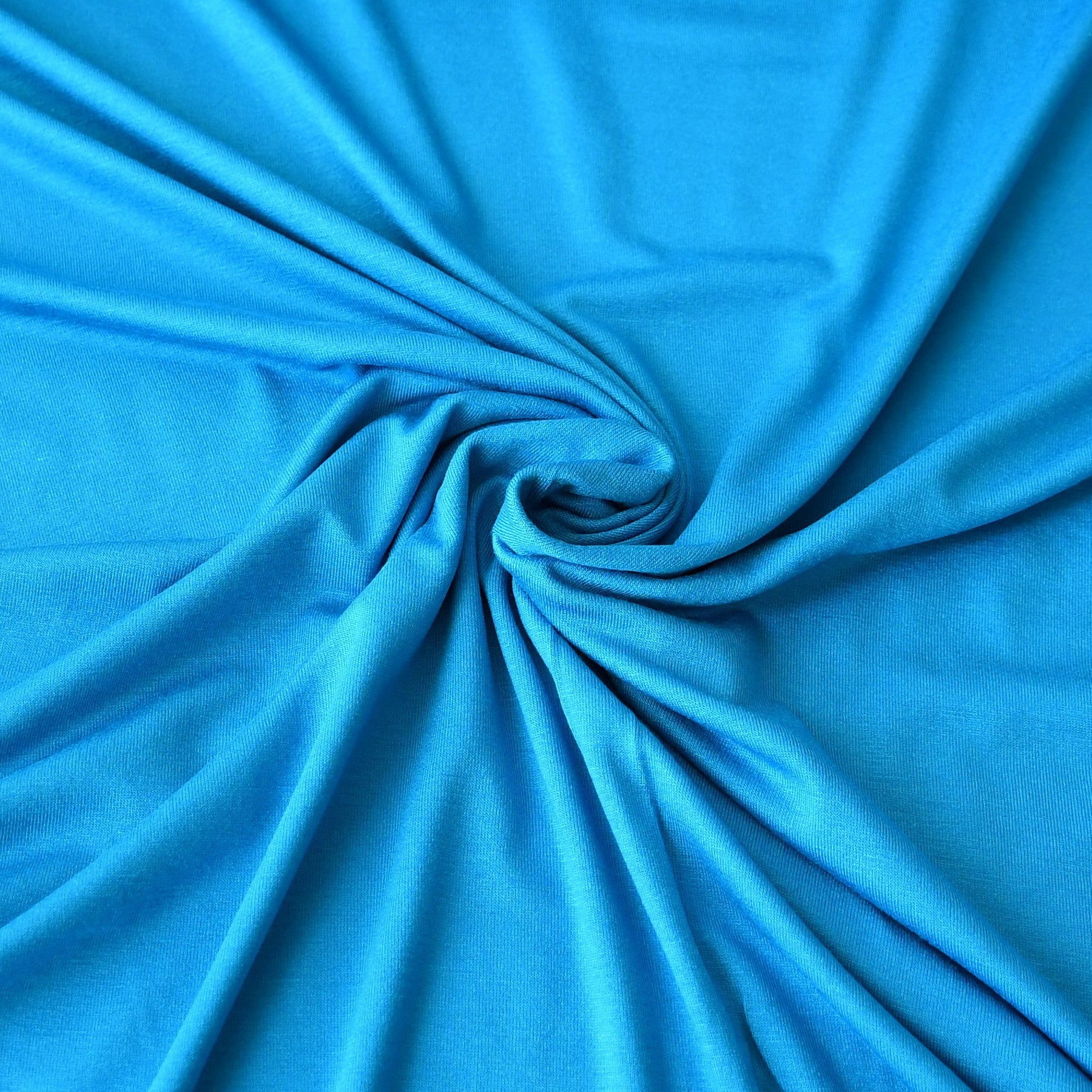 Viskose Jersey - Azurblau - poshpinks