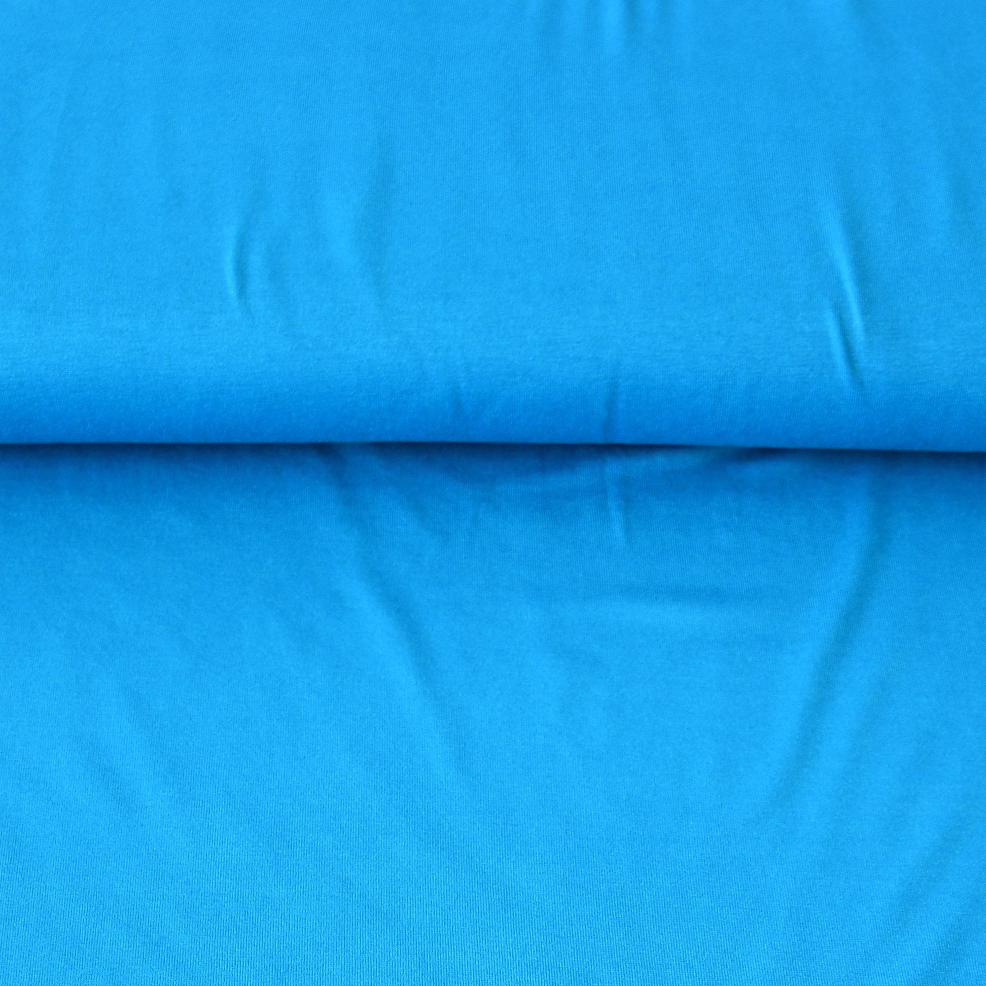 Viskose Jersey - Azurblau - poshpinks