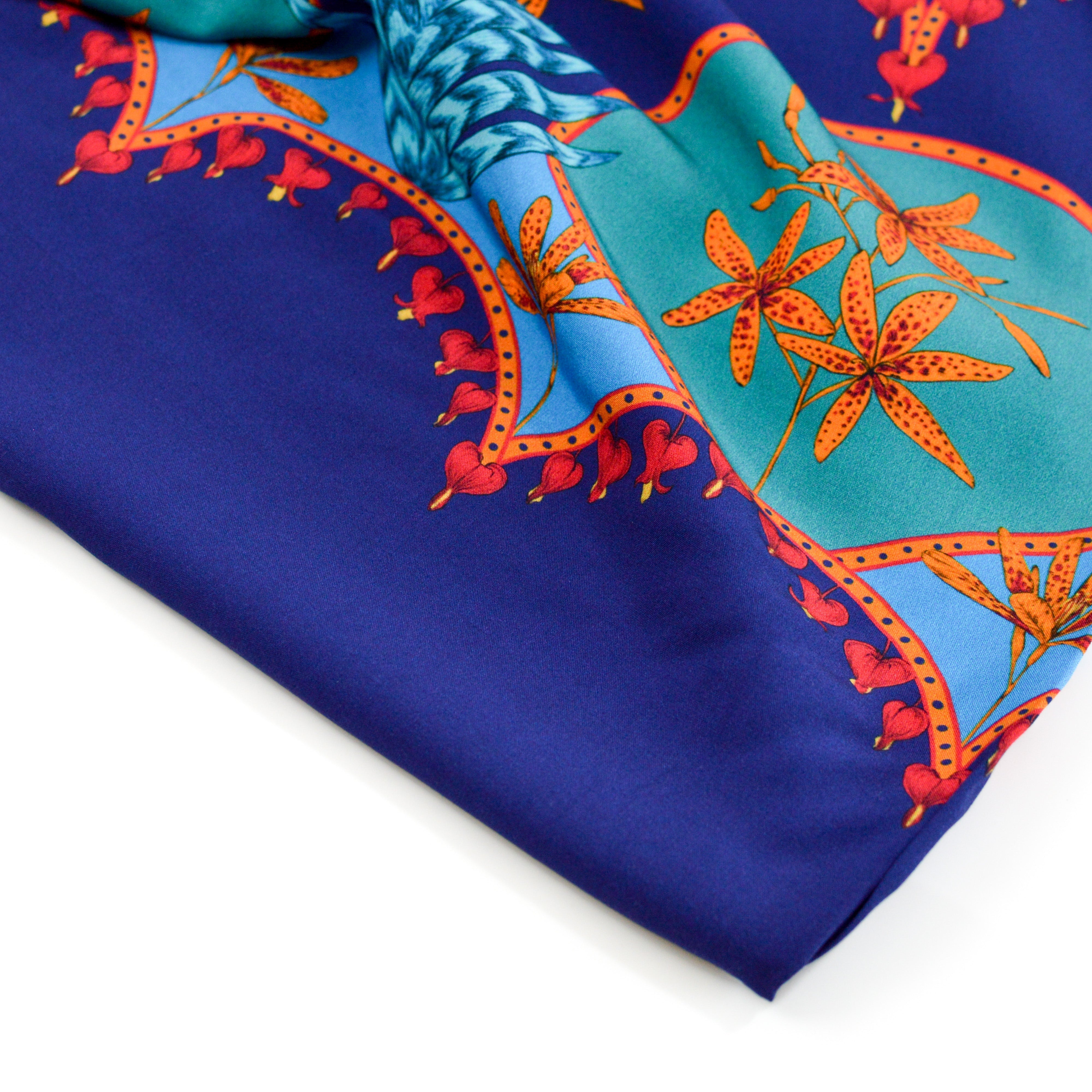 Viskose Lilly - Summer Blue by leni lupin Rapport poshpinks