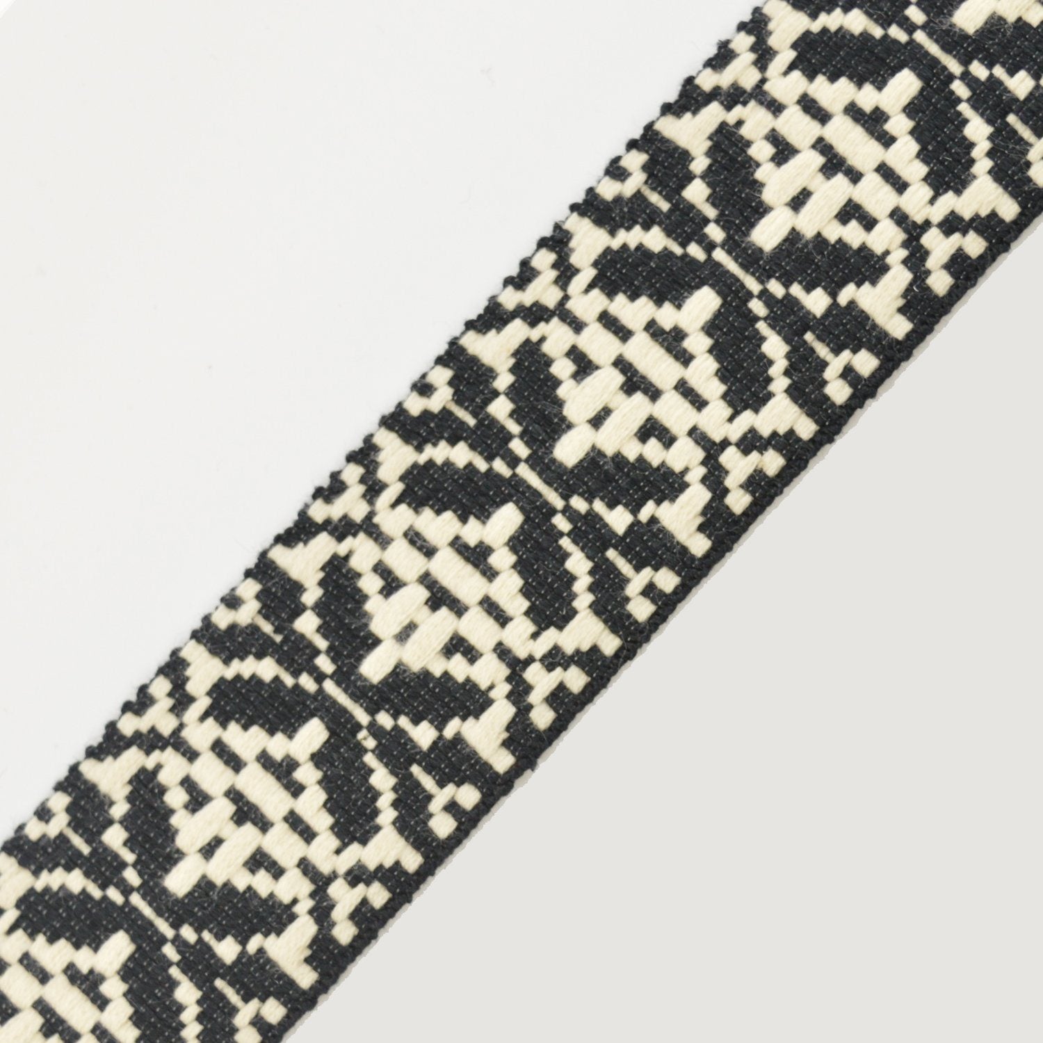 Gurtband - Snow Flake - Schwarz - 4cm - poshpinks