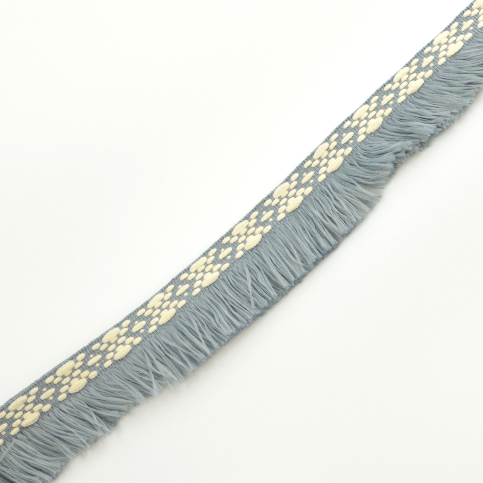 Fransenband - Grau - poshpinks