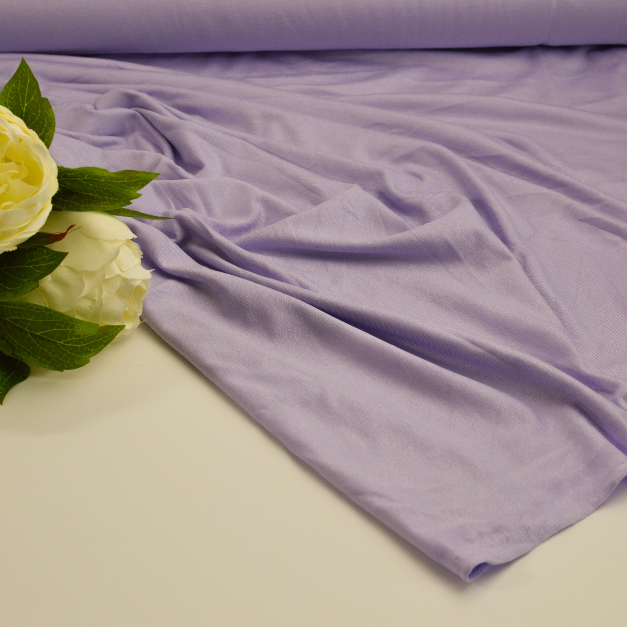 Viskose Jersey - Lavendel Fabric poshpinks