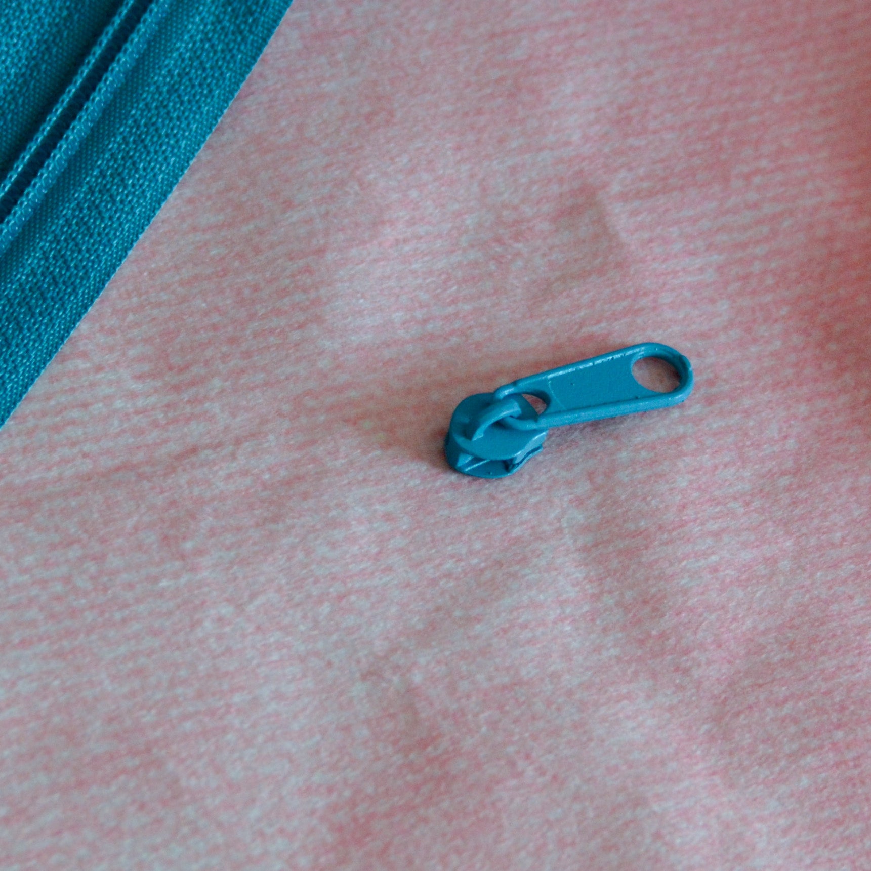 Zipper/Schieber für Endlosreißverschluss türkis Stück poshpinks