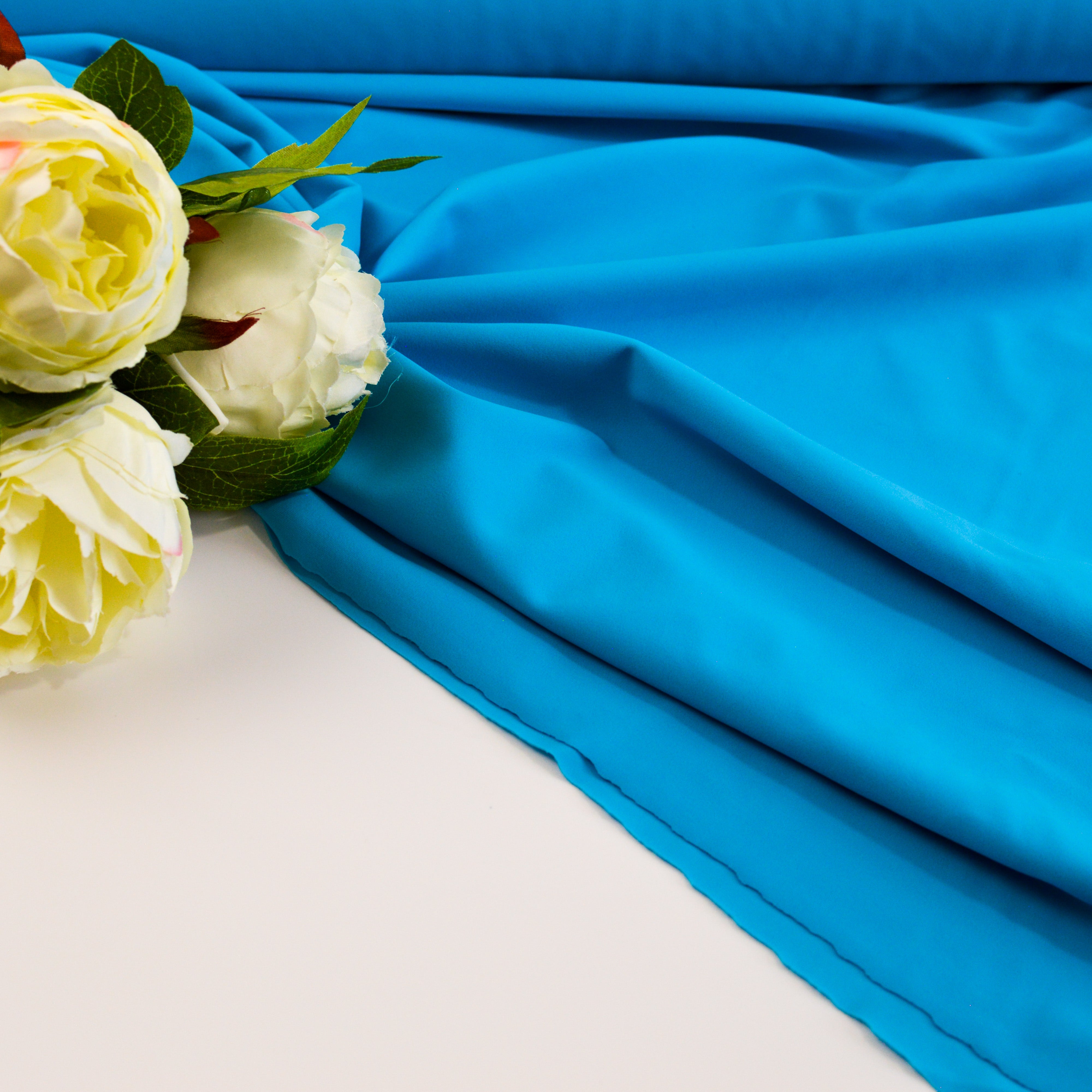 Lycra aqua Fabric poshpinks