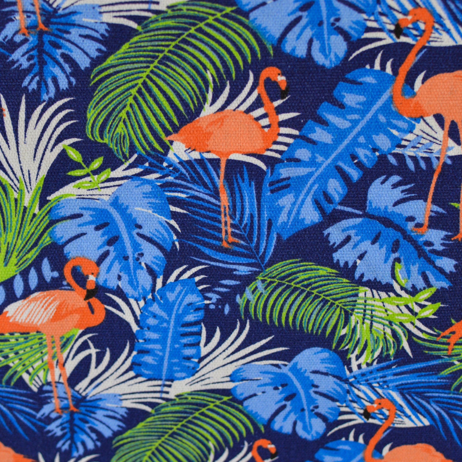 Canvas - Flamingo Fabric poshpinks