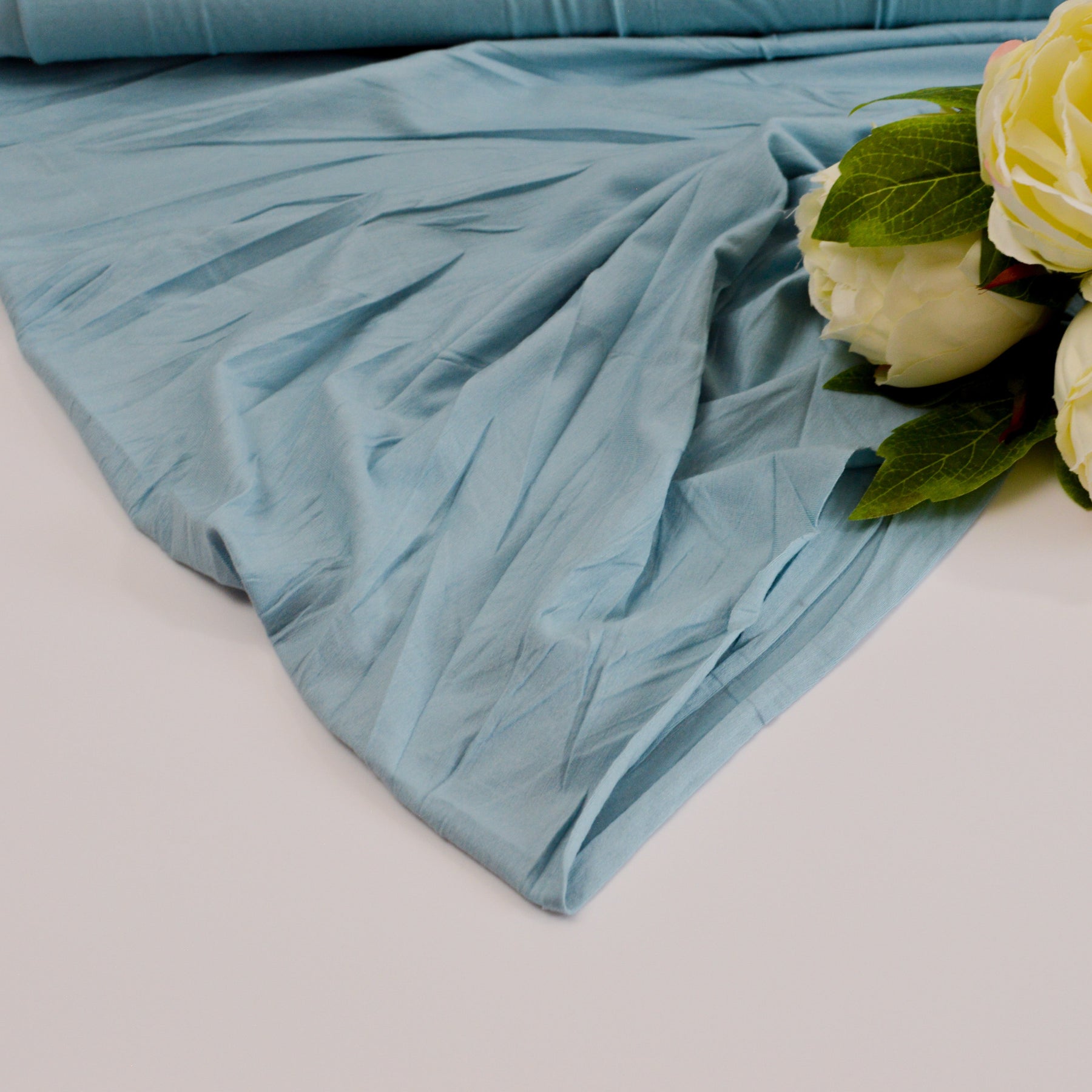 Viskose Jersey - pastel türkis Fabric poshpinks
