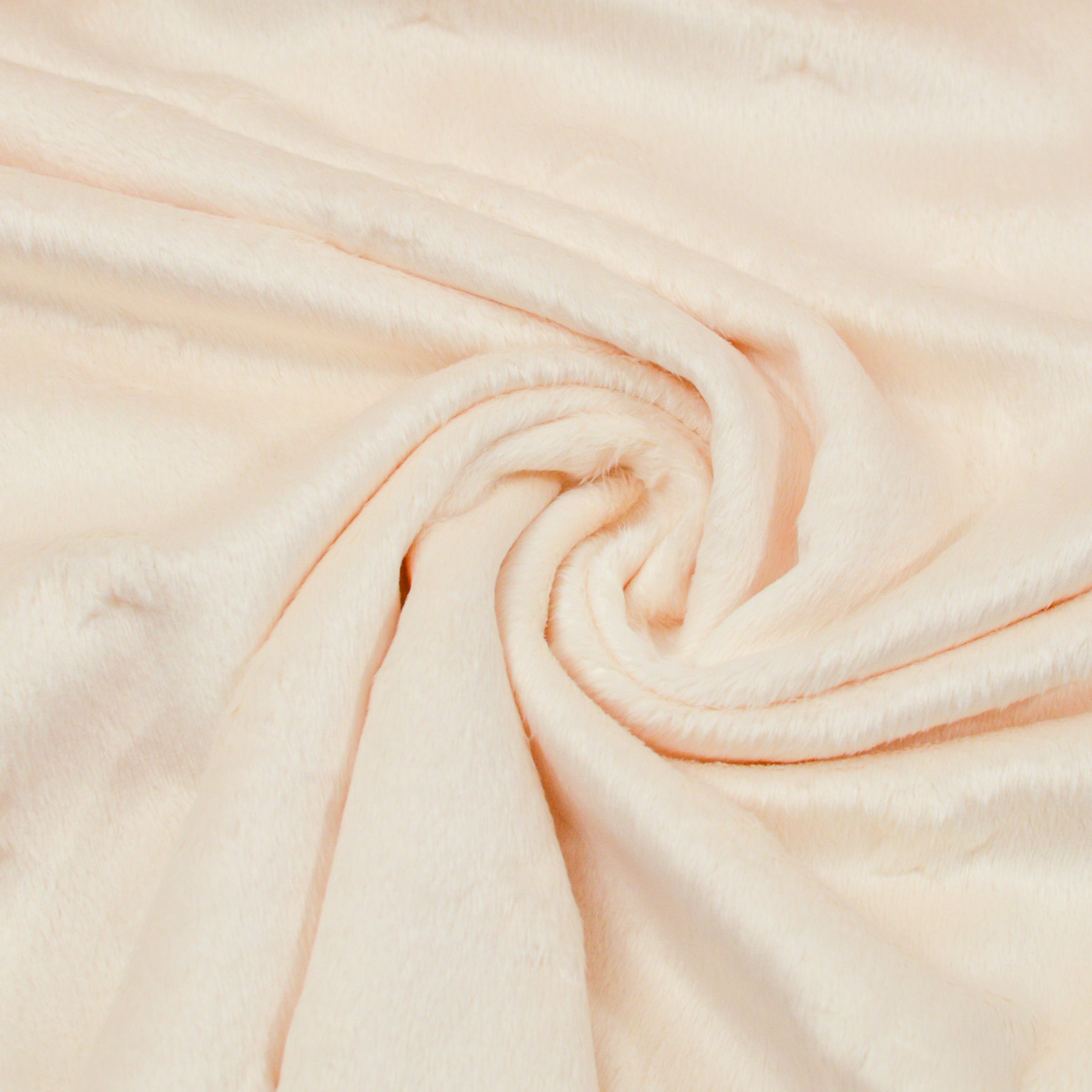 Minky Fleece mit Sterne creme Fabric poshpinks
