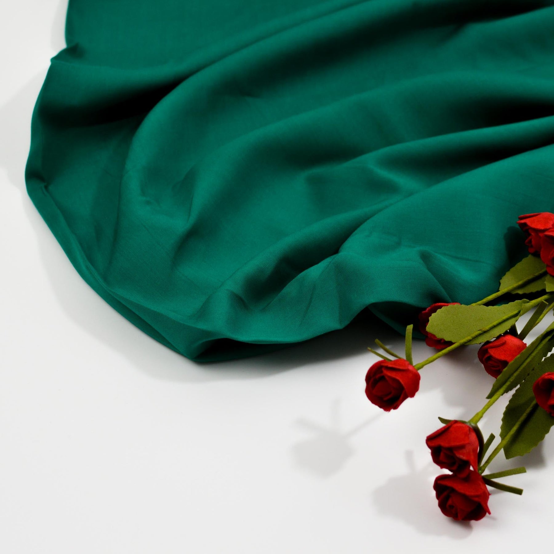 Viskose - Grün Fabric poshpinks