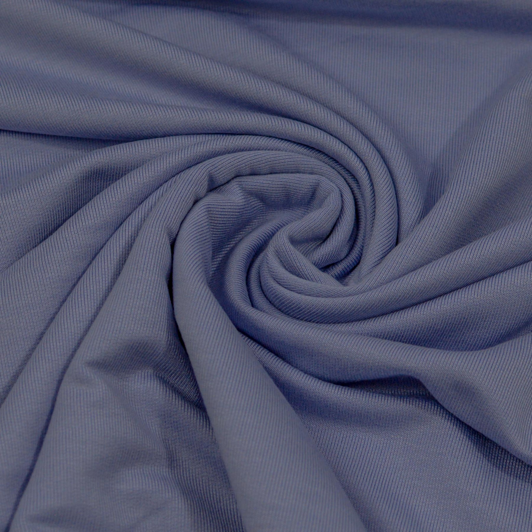 Bambus French Terry - Blue Bell - Fibre Mood Fabric poshpinks
