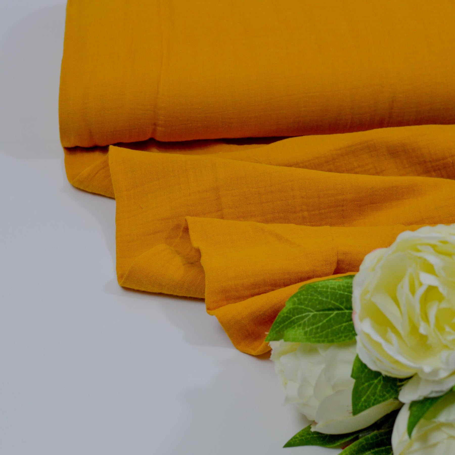 Musselin - Maisgelb Fabric poshpinks