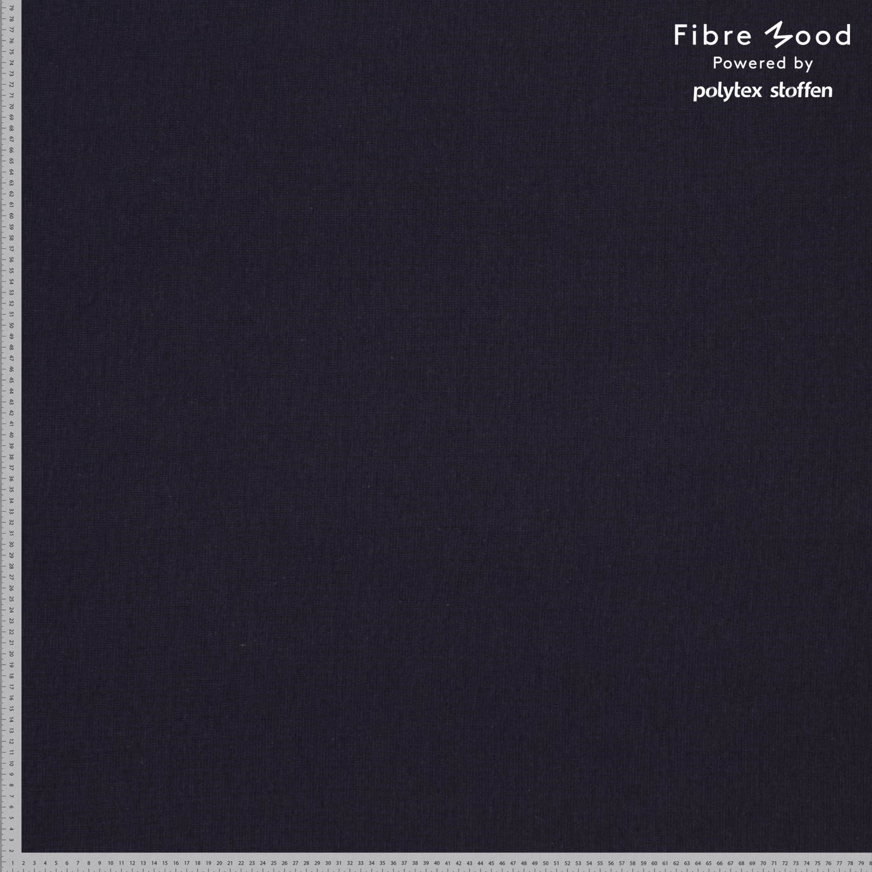 Bambusgewebe - Schwarz - Fibre Mood - poshpinks
