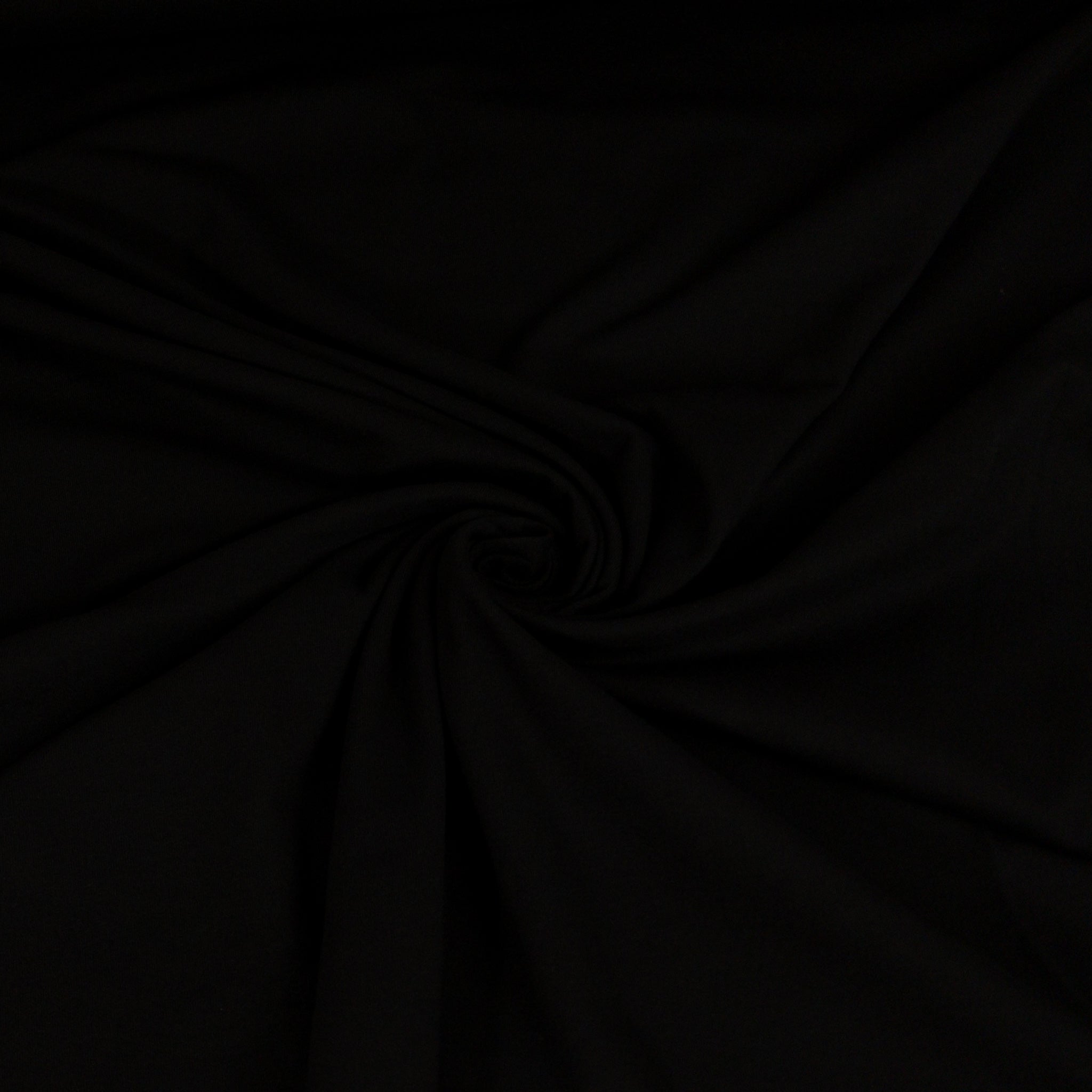 Baumwolljersey - schwarz Fabric poshpinks