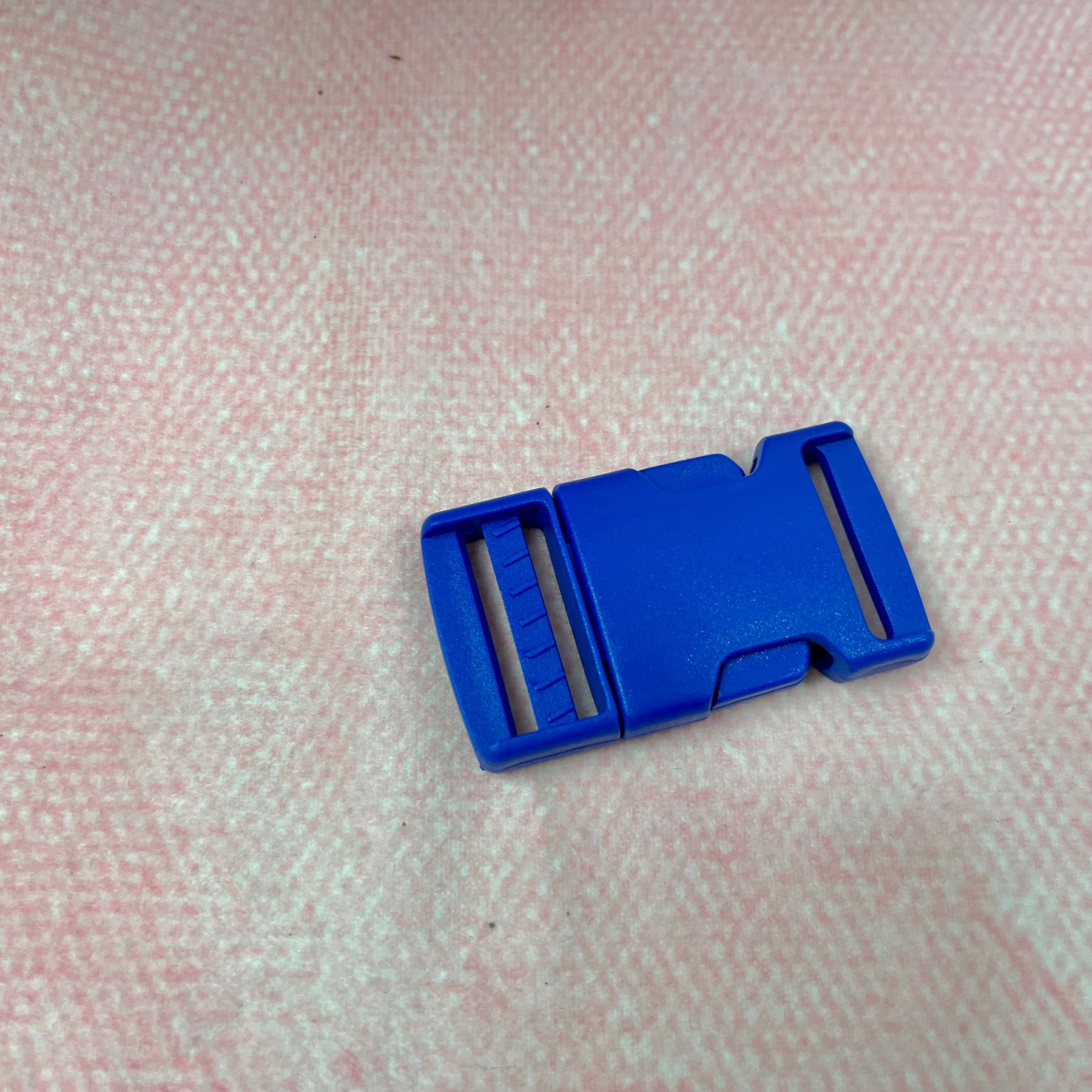 Steckschloss Schnalle Kunststoff royalblau 25 mm Stück poshpinks