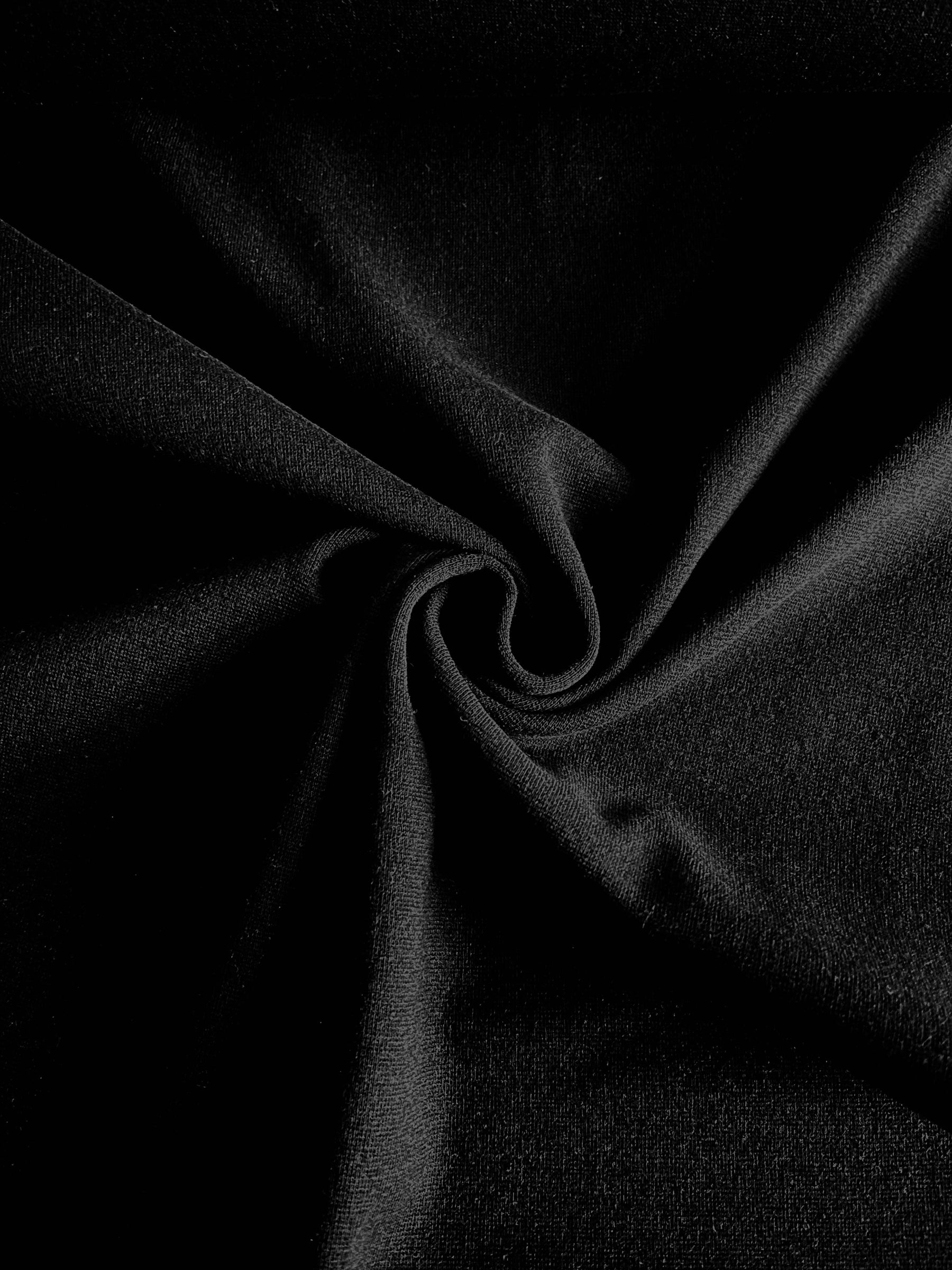 GRS Recycling Bündchen - schwarz Fabric poshpinks