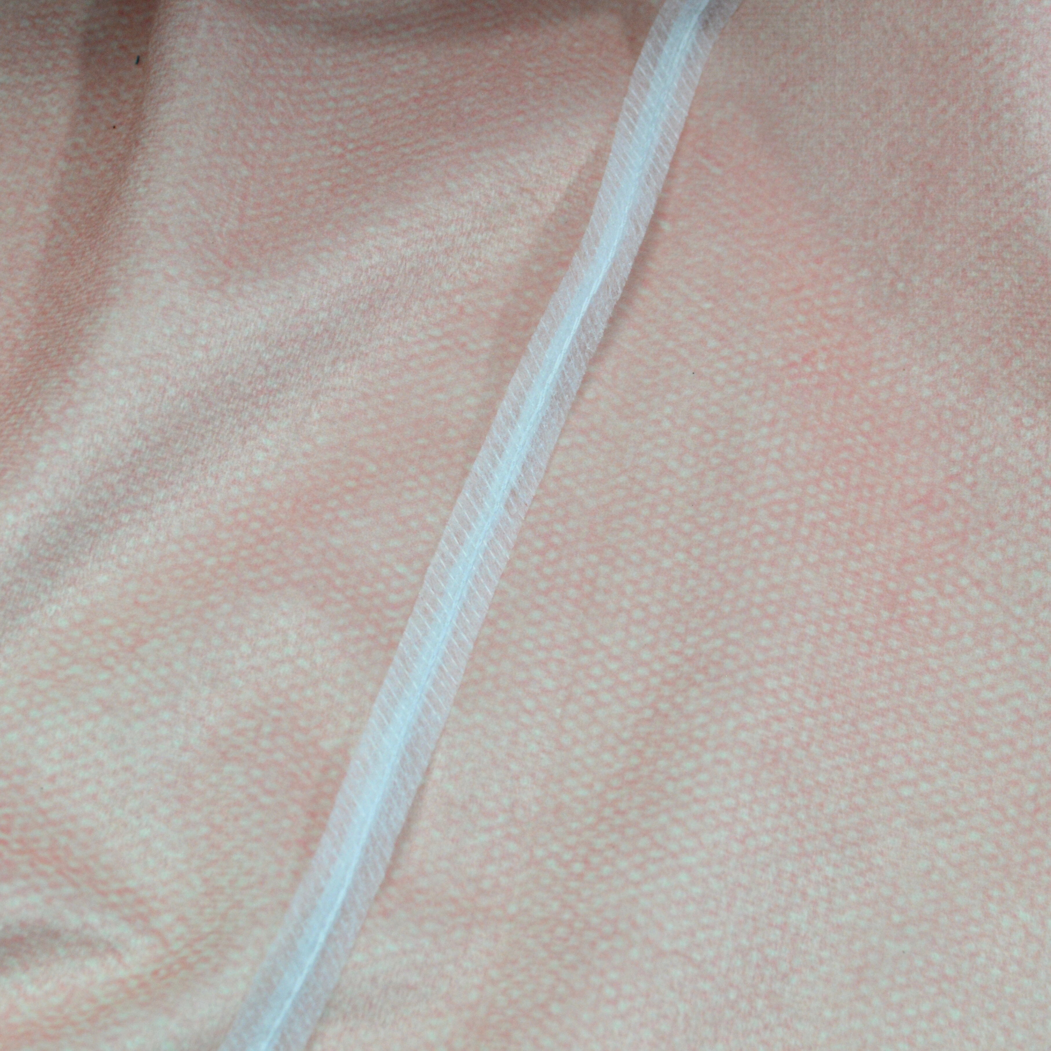 Bügelband für Nähte mit Schnürchen Fabric poshpinks