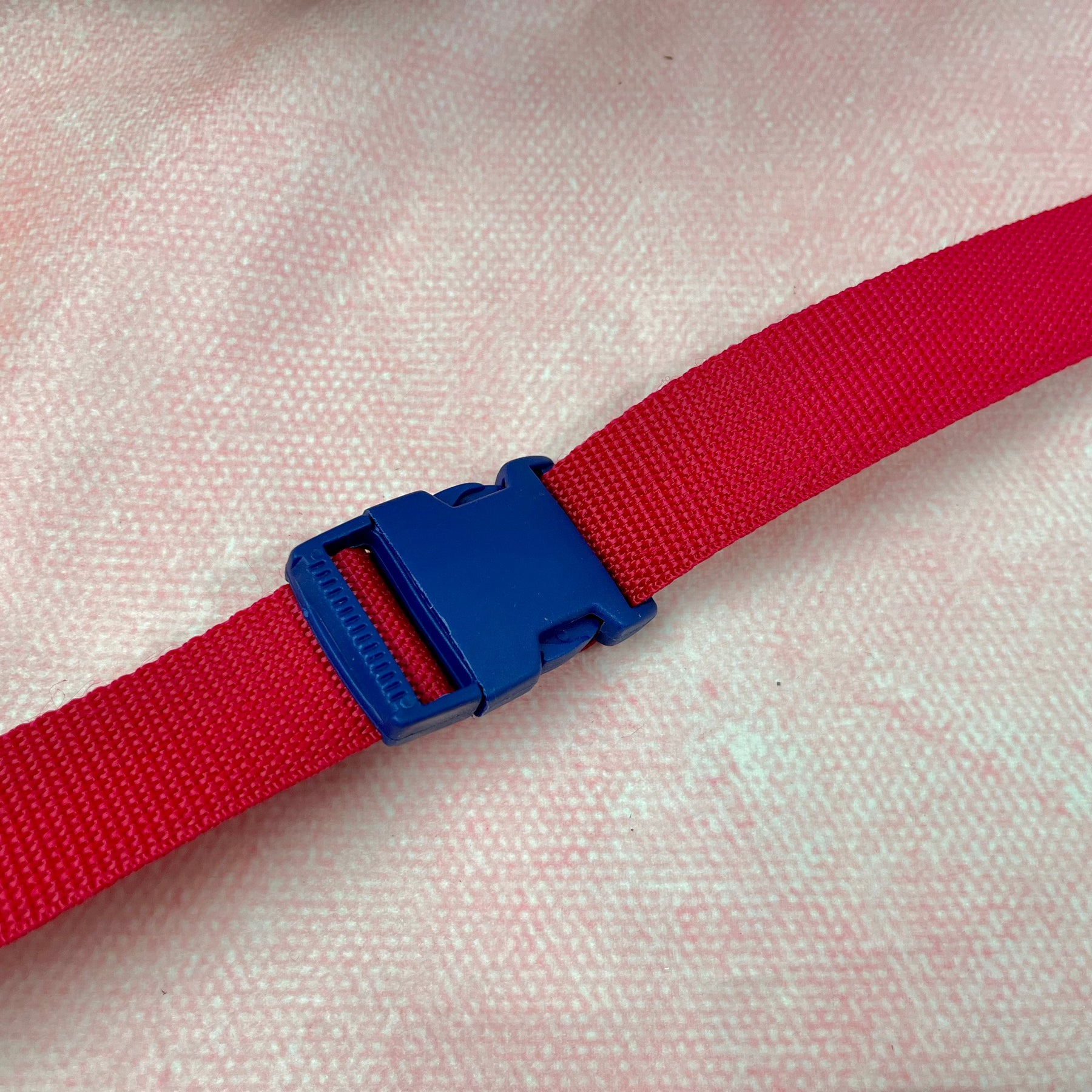 Steckschloss Schnalle Kunststoff blau 30 mm Stück poshpinks
