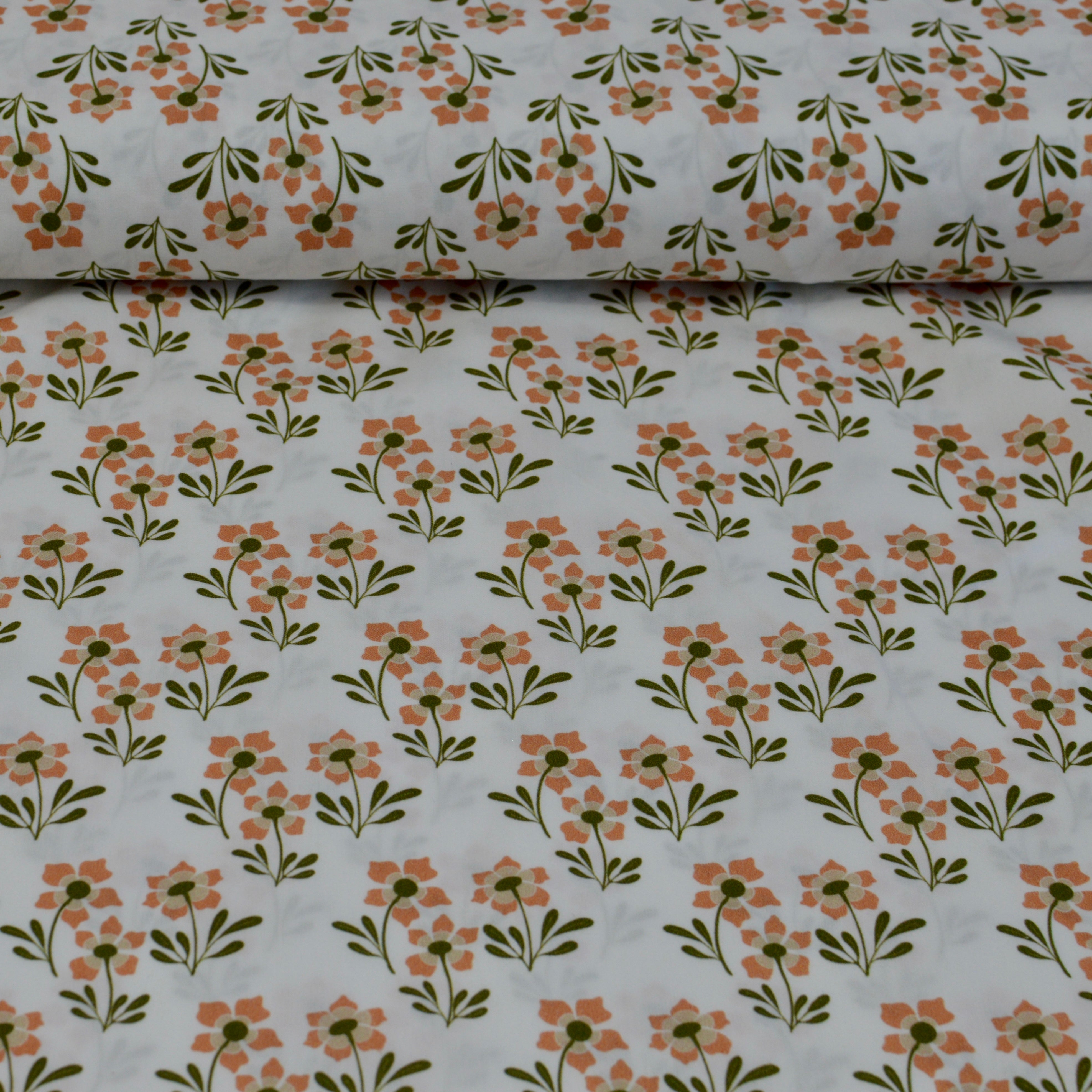 Baumwoll Popeline - Elodie blanc Fabric poshpinks