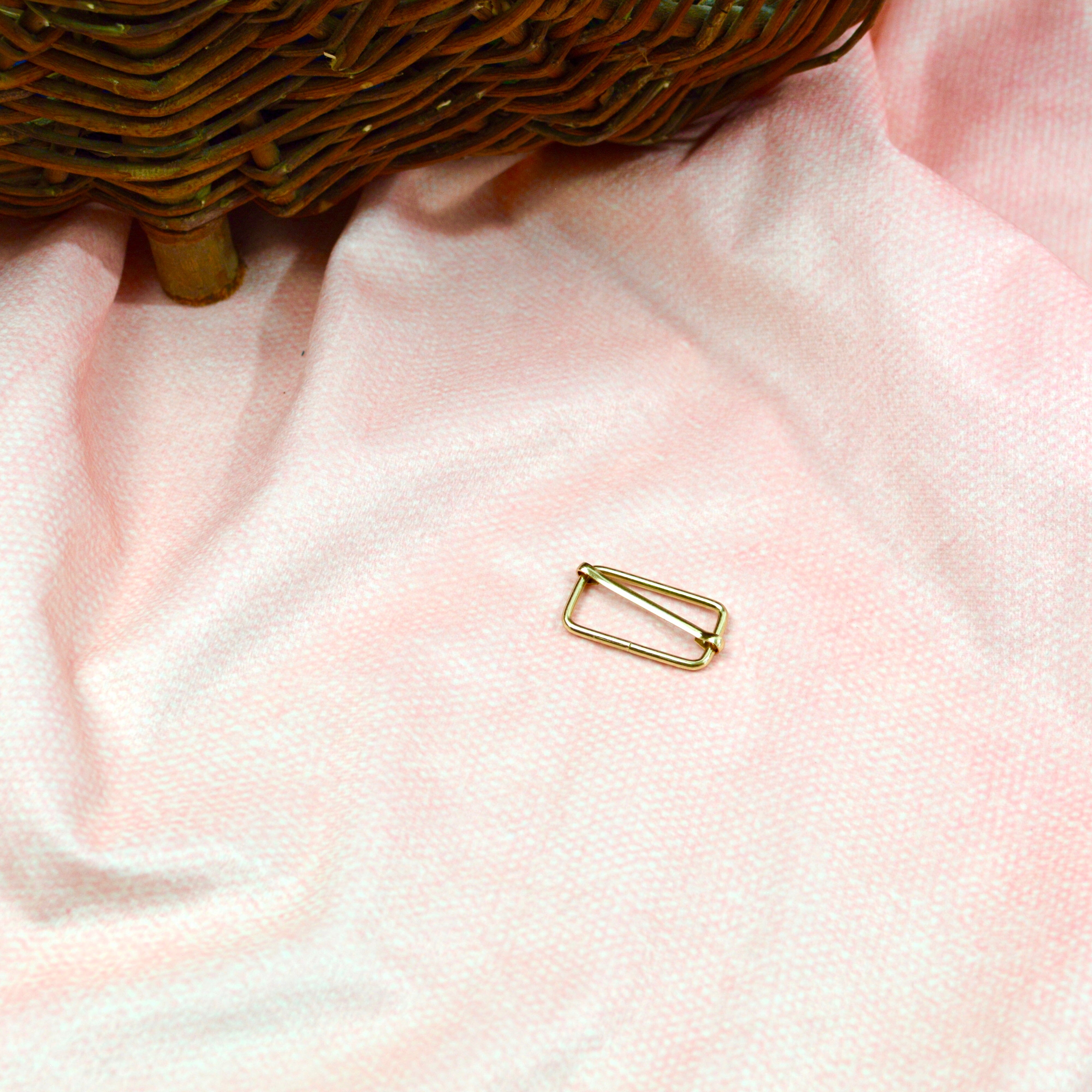 Gurtverschieber Schnalle 25 mm Roségold Stück poshpinks