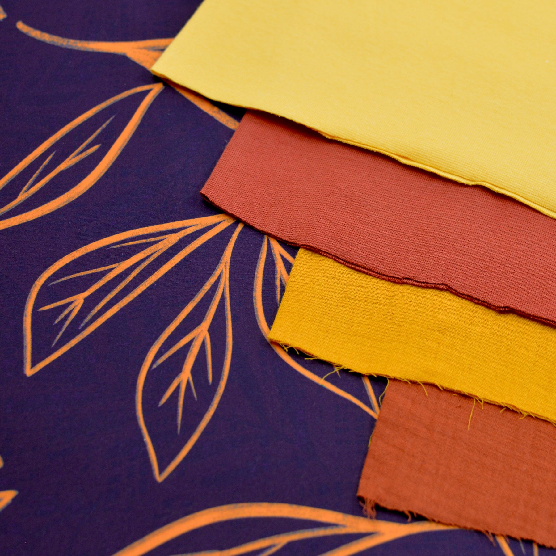 Softshell Brushed - Azul - Dark Ruby Fabric poshpinks
