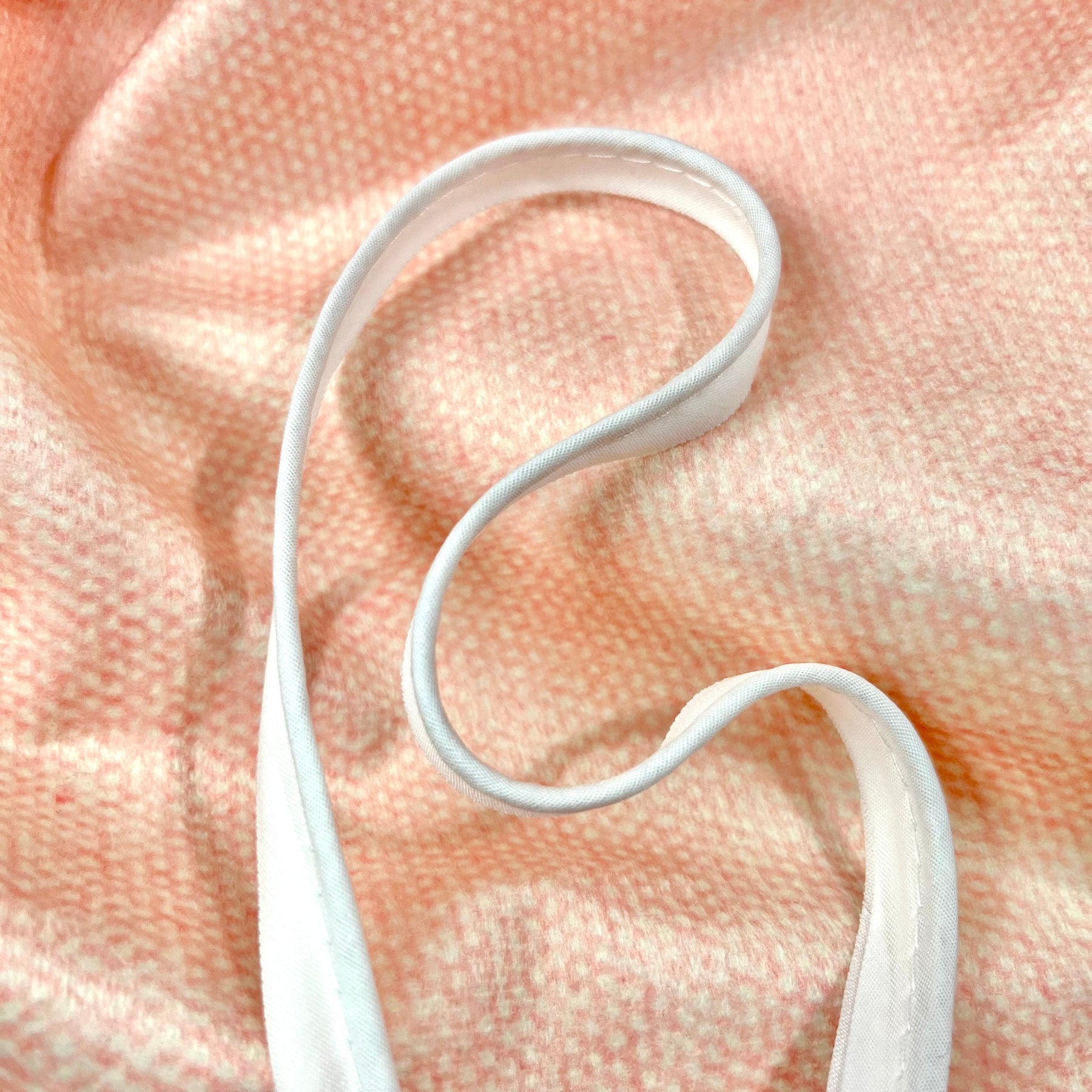 Paspelband weiß Fabric poshpinks
