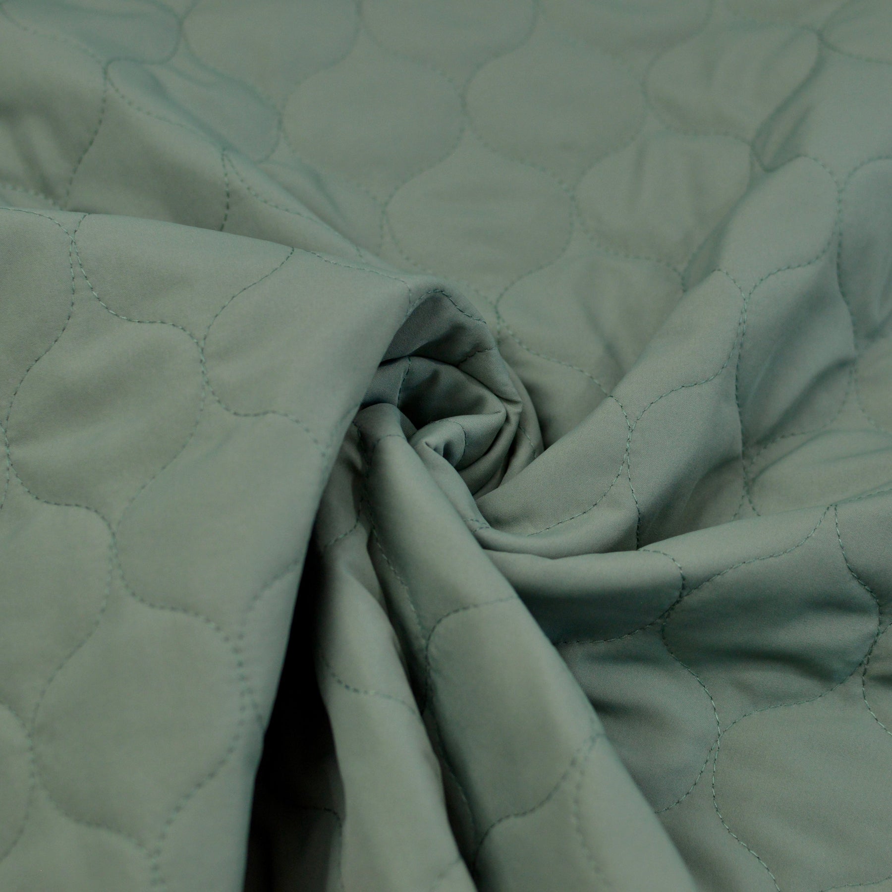 Steppstoff Altgrün Fabric poshpinks