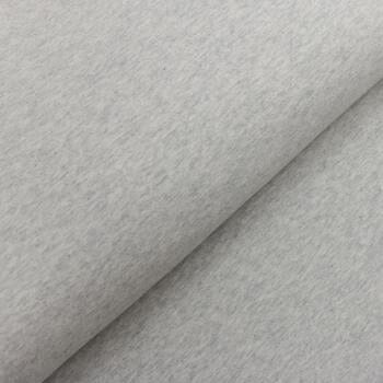Baumwolljersey - meliert hellgrau Fabric poshpinks