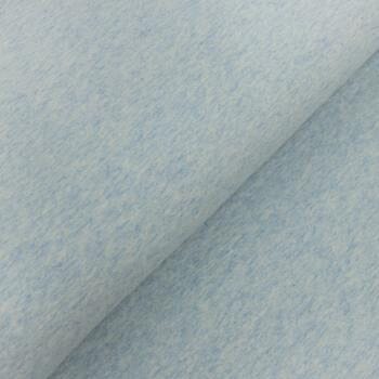Baumwolljersey - meliert hellblau Fabric poshpinks
