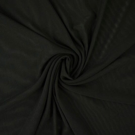 Lycra mesh schwarz Fabric poshpinks