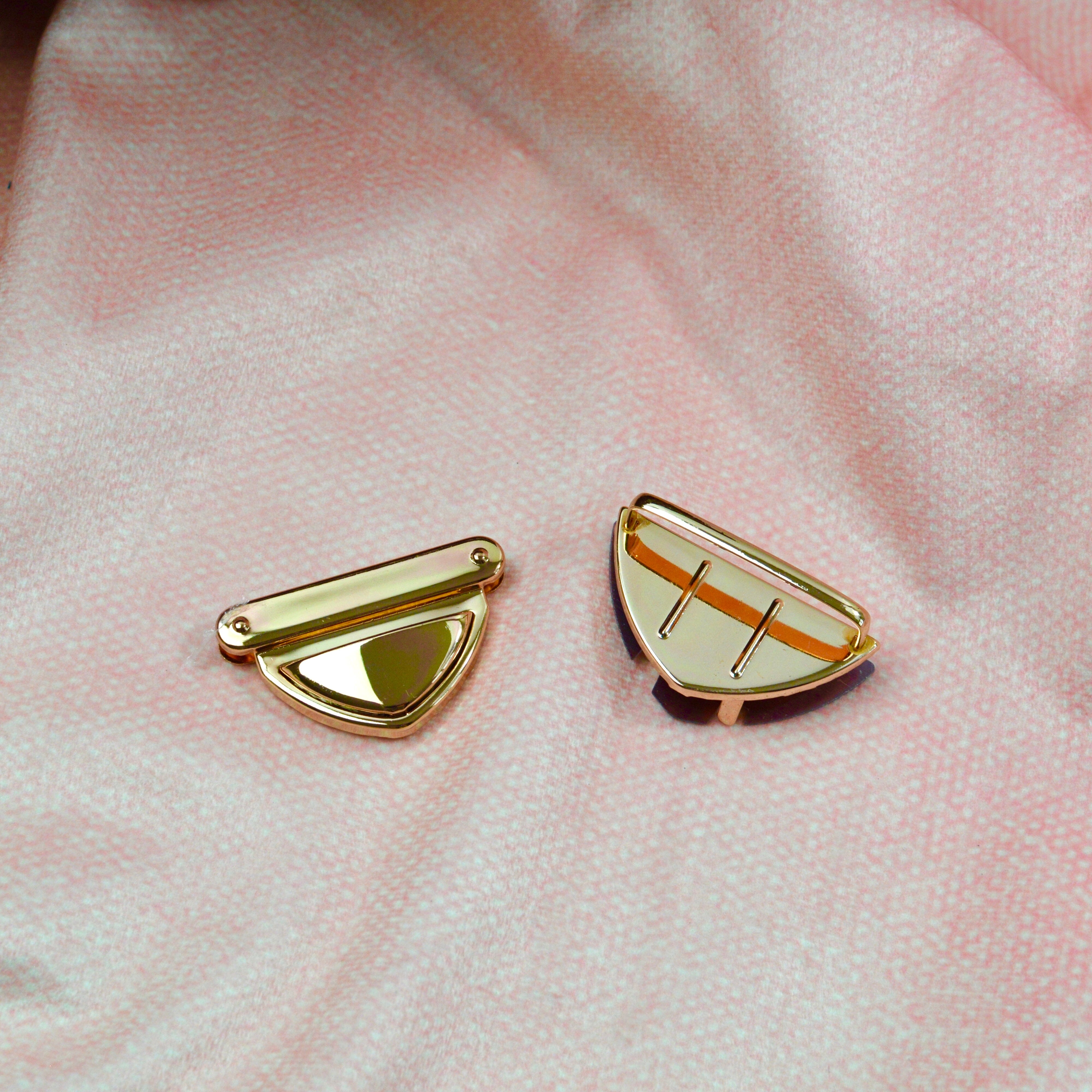 Steckschloss Mappenschnalle Roségold Stück poshpinks