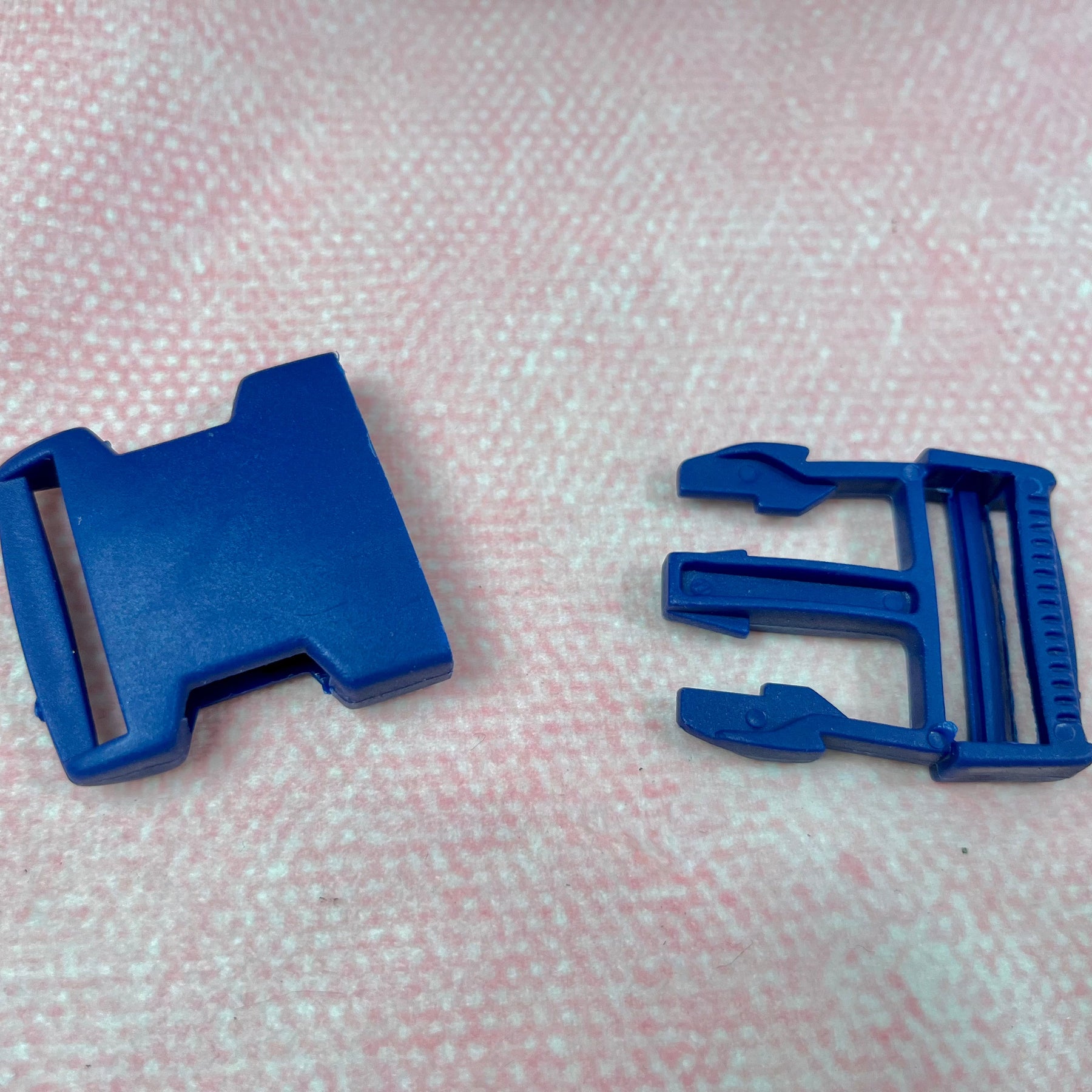 Steckschloss Schnalle Kunststoff blau 30 mm Stück poshpinks