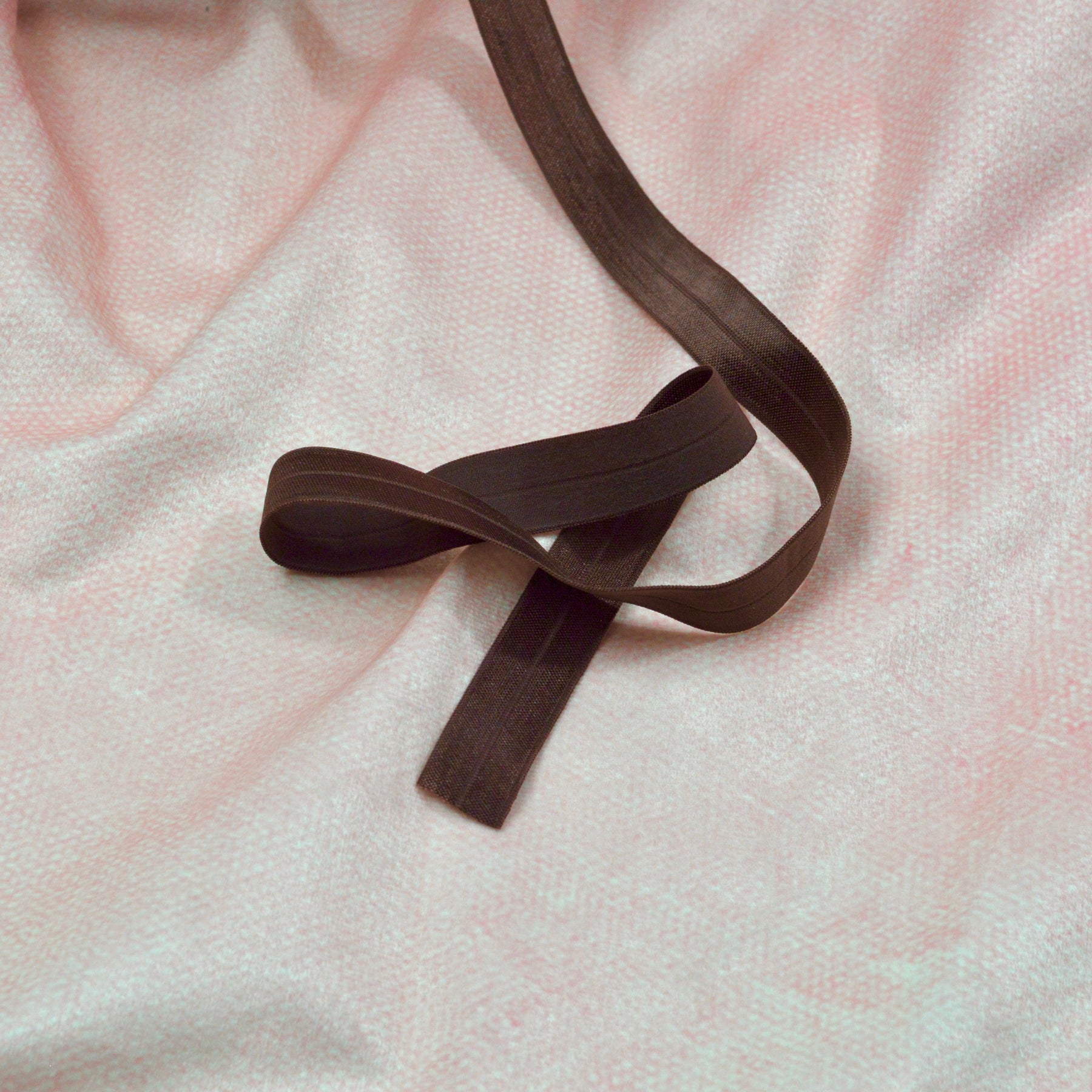 Faltgummi / Falzgummi / elastisches Einfassband 20mm oliv Fabric poshpinks