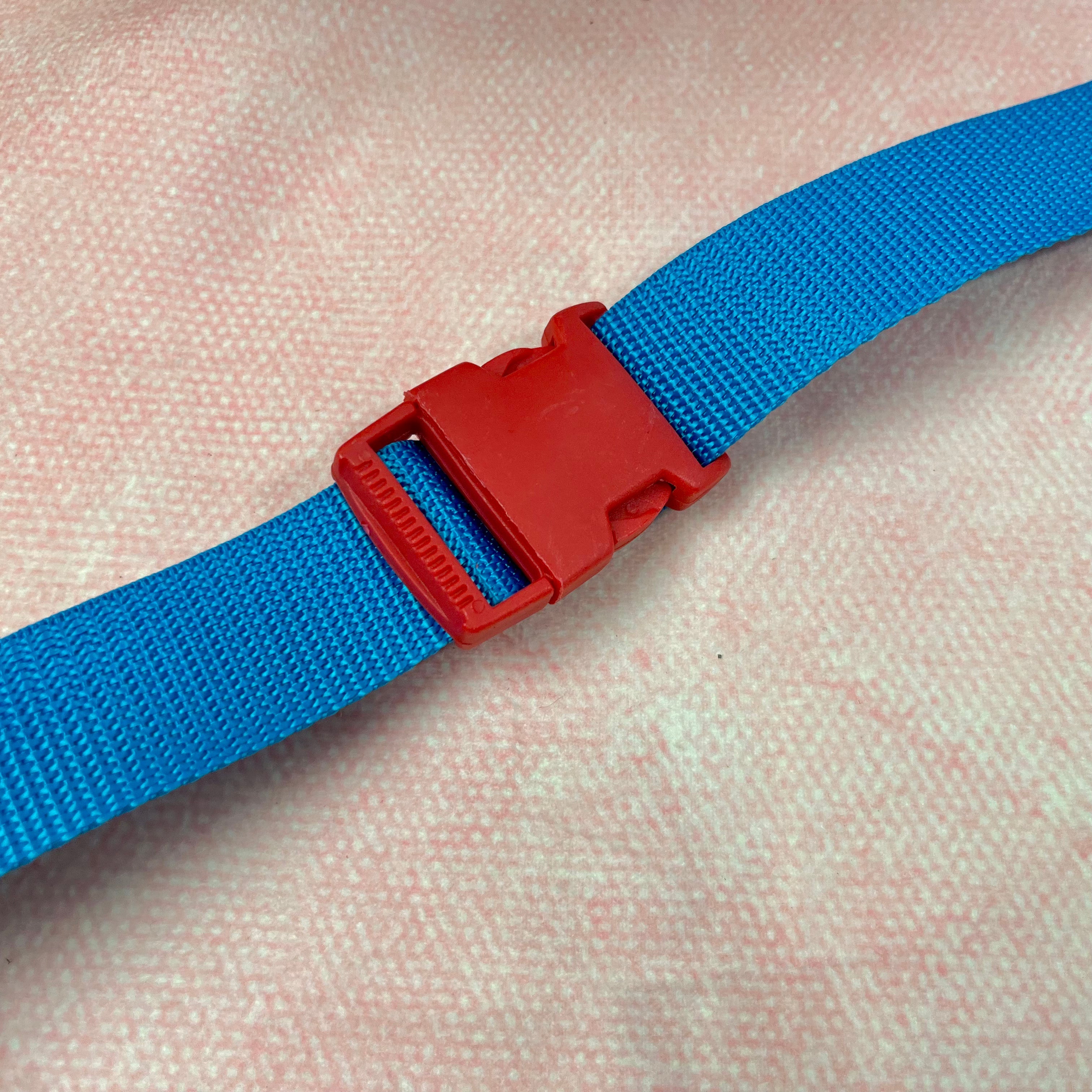 Steckschloss Schnalle Kunststoff tomatenrot 30 mm Stück poshpinks