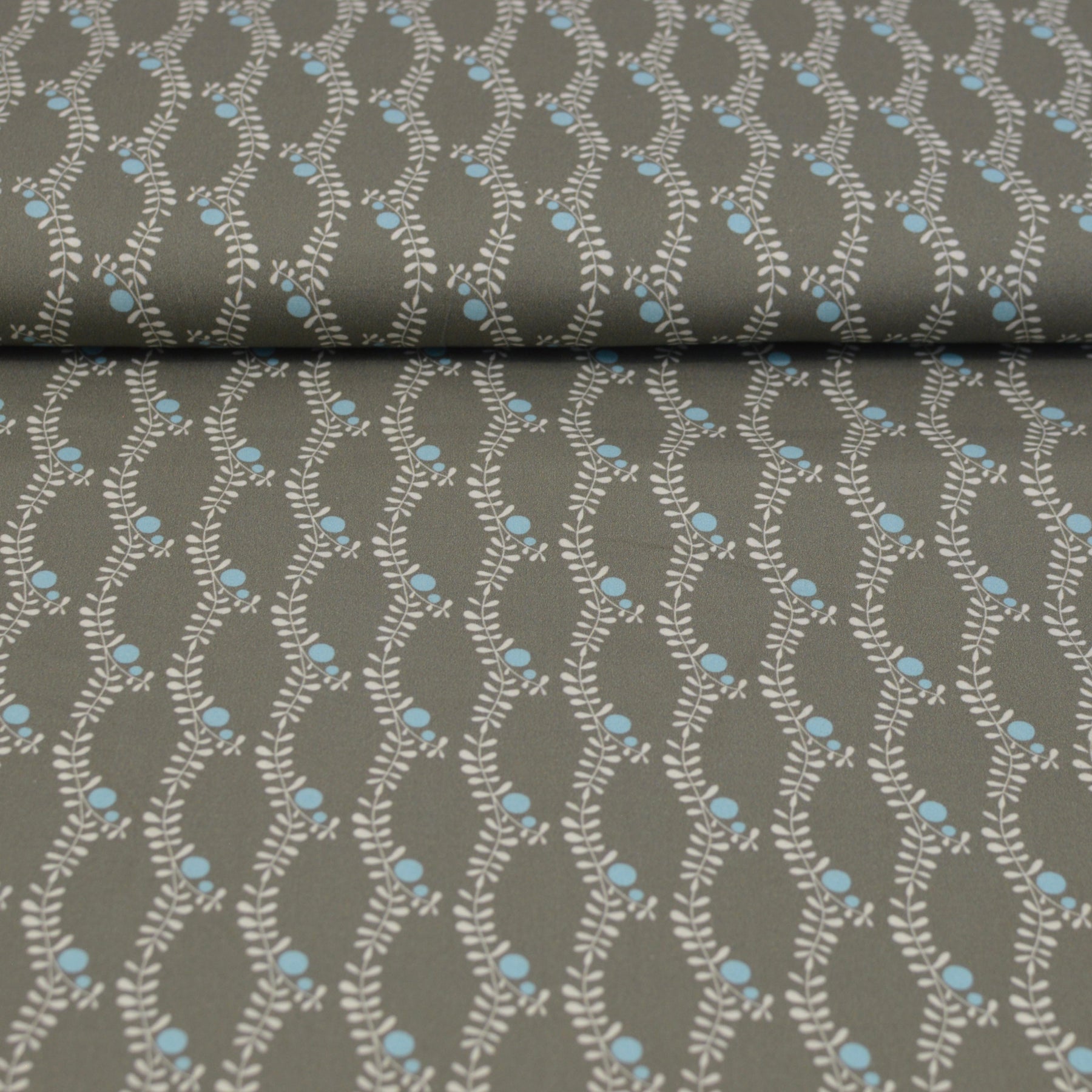 Baumwoll Popeline - Hilla taupe Fabric poshpinks