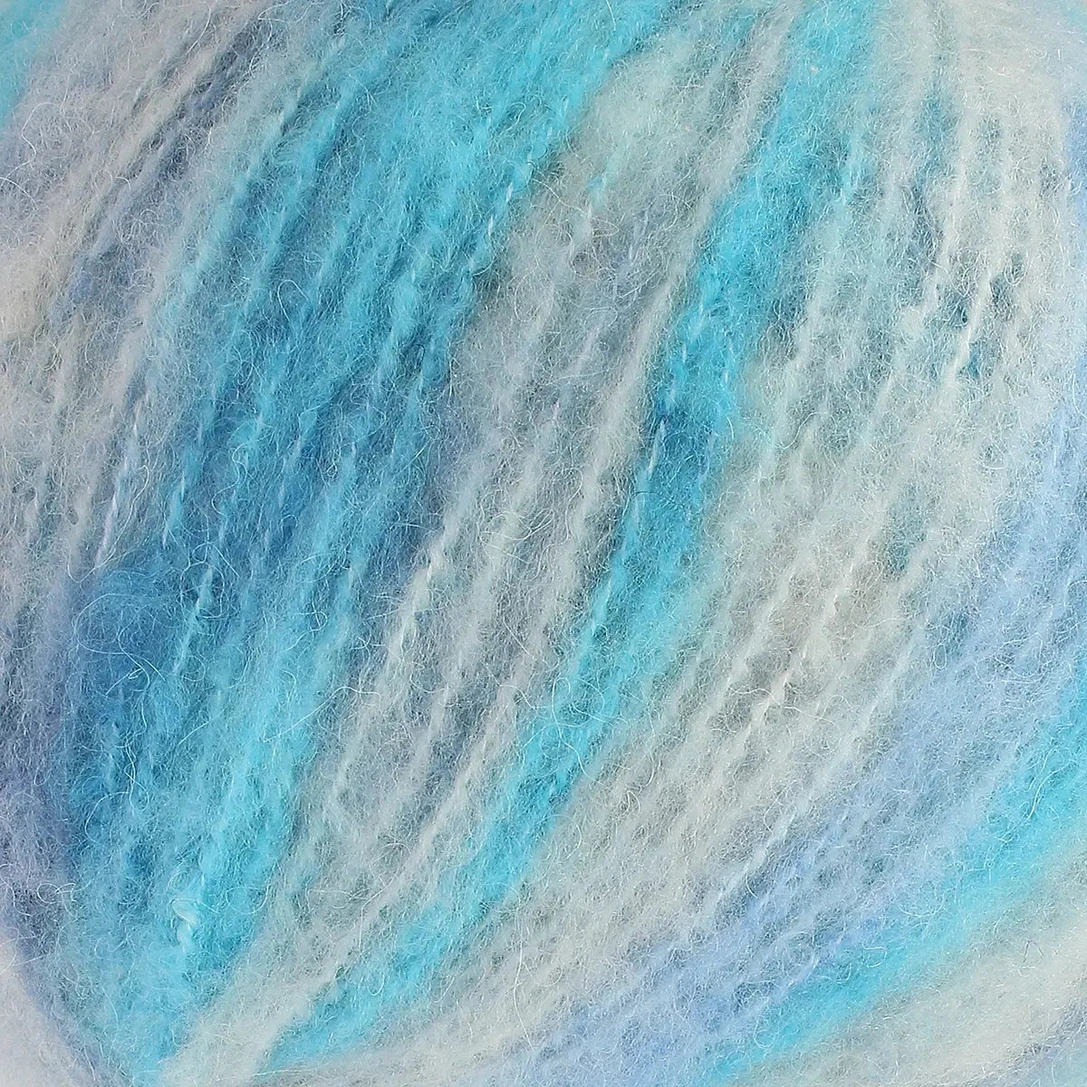 King Cole Flair Chunky – fluffiges Farbverlaufsgarn mit Mohair & Wolle Wolle poshpinks