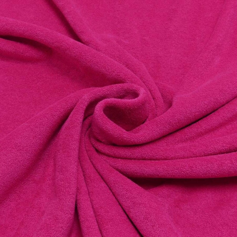 Frotteestoff - pink Fabric poshpinks