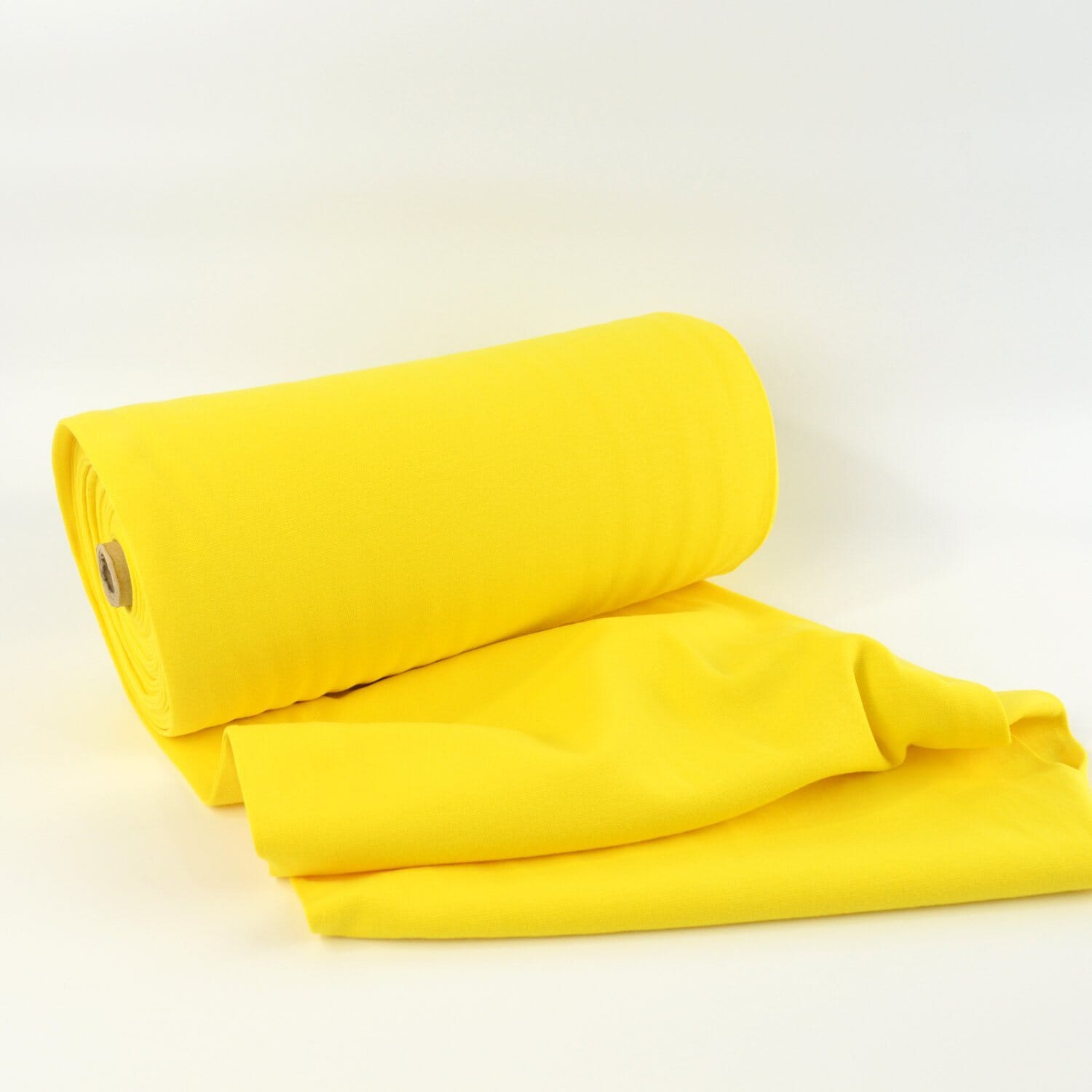 Reststück 1,1m Bündchen - Gelb Fabric poshpinks