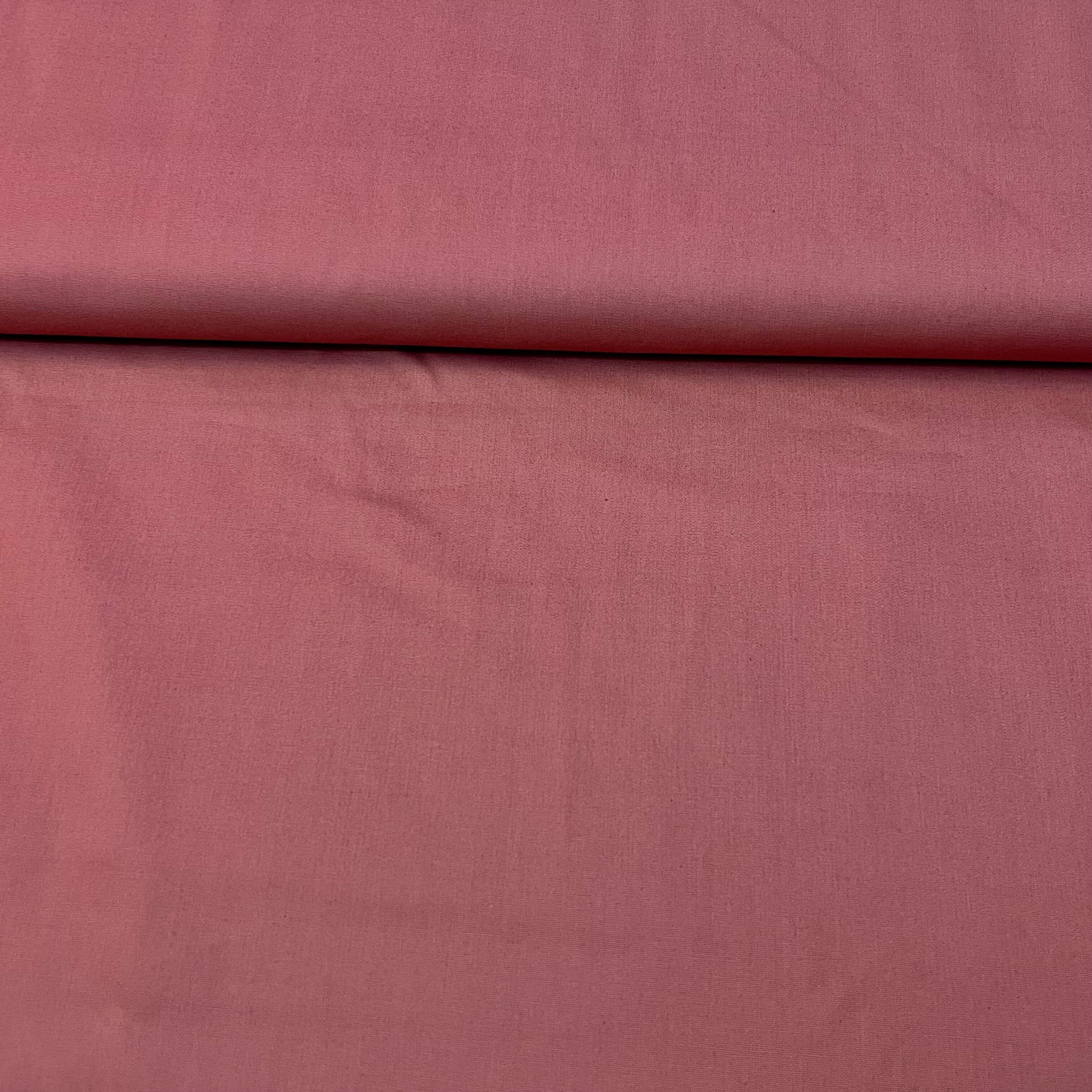 Baumwoll Popeline - rosenholz Fabric poshpinks