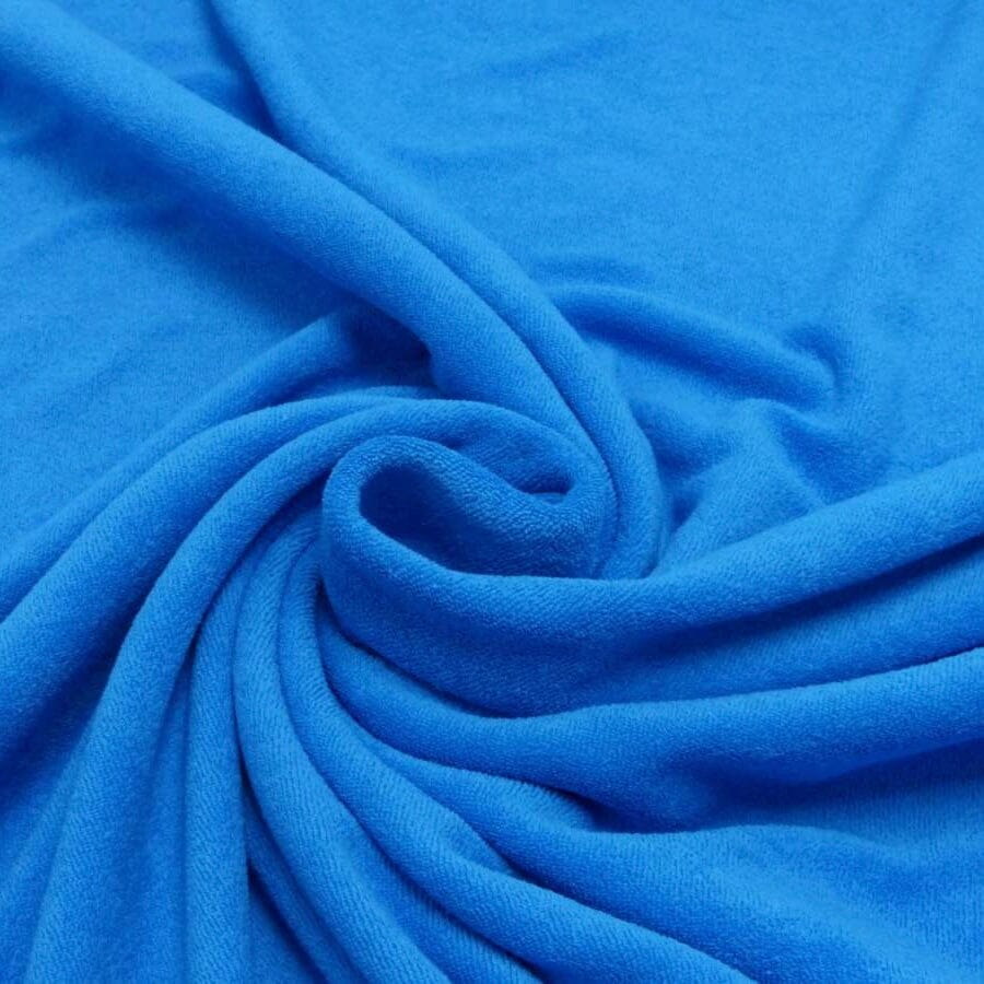 Frotteestoff - Aquablau Fabric poshpinks