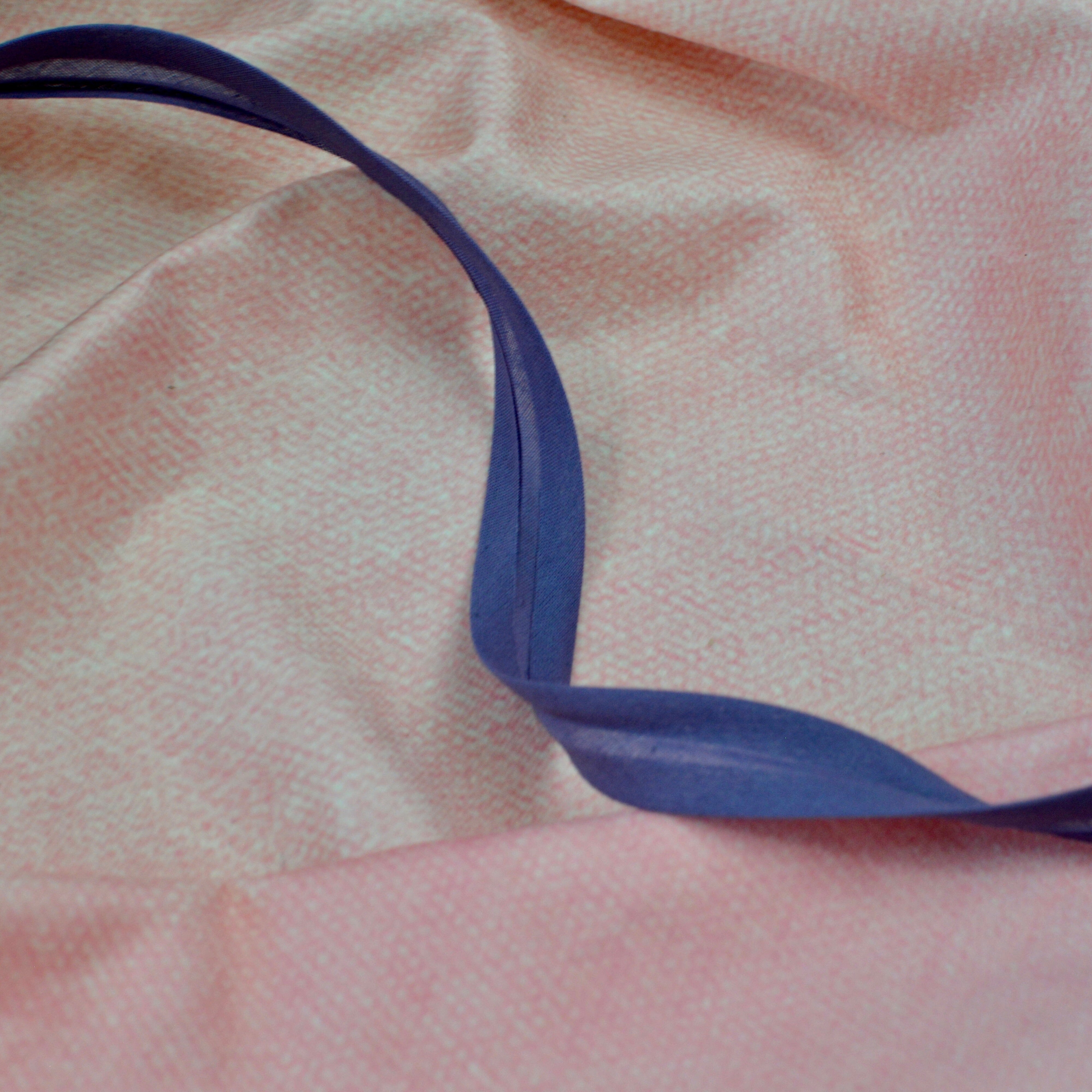 Baumwolle Einfassband / Schrägband 20mm Lavendel Fabric poshpinks