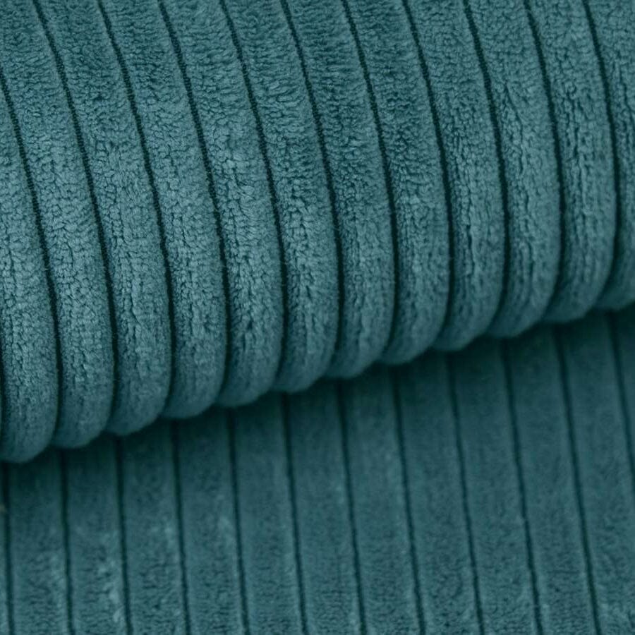 Breitcord Cordula - petrol Fabric poshpinks