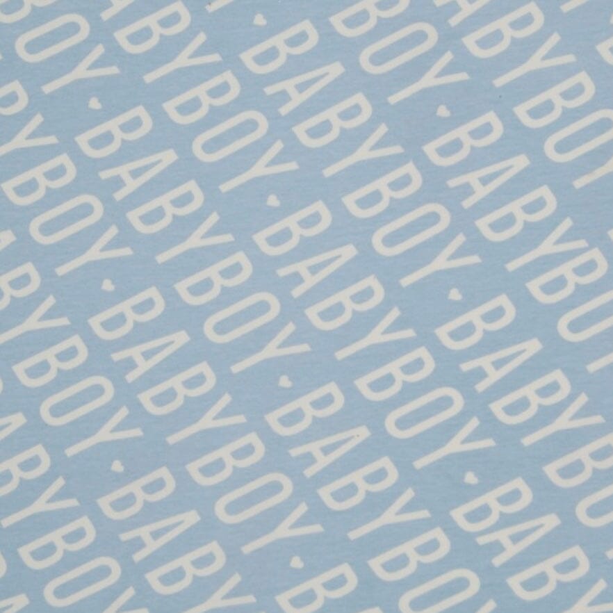 French Terry - Baby Boy - Hellblau Fabric poshpinks