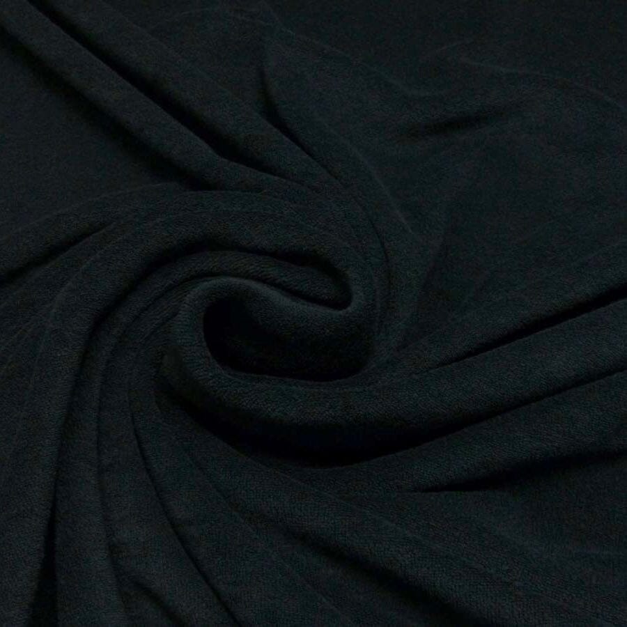 Frotteestoff - Schwarz Fabric poshpinks