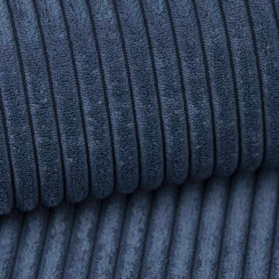 Breitcord Cordula - Blau Fabric poshpinks