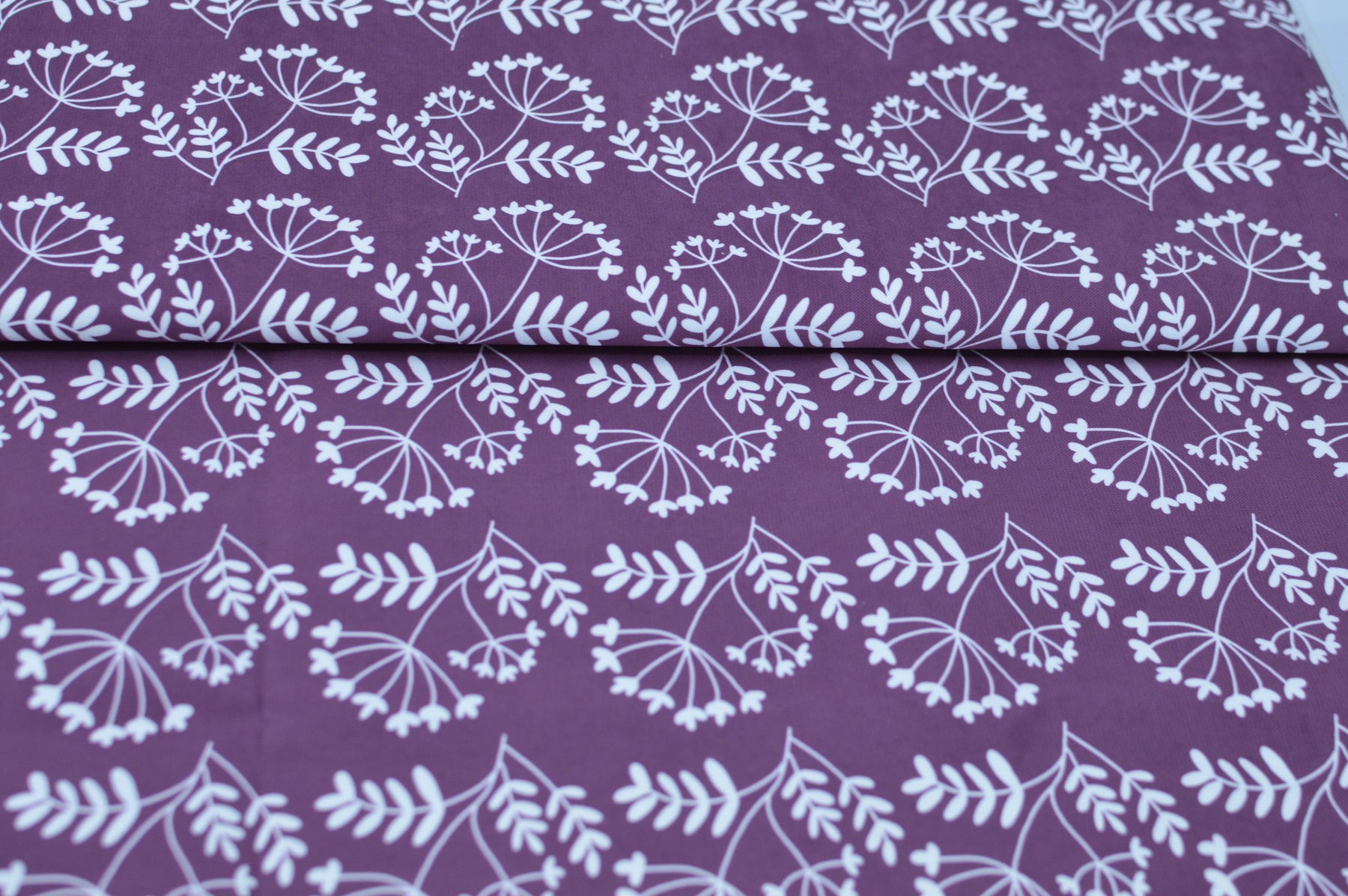 Tender recycling Canvas " Blütenzauber " berry by emjo_design Fabric poshpinks