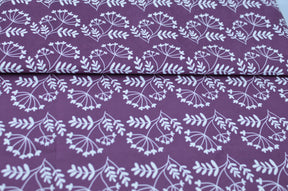 Tender recycling Canvas " Blütenzauber " berry by emjo_design Fabric poshpinks