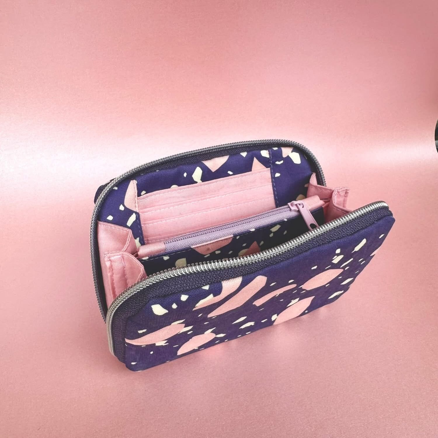 Vorbestellung ! Tender recycling Canvas "Ragazzi " Mirtillino di rosato Fabric poshpinks