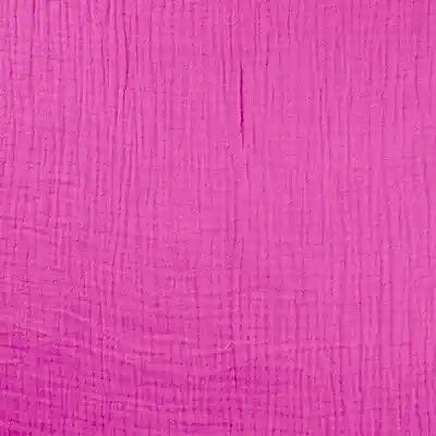 Musselin - Fuchsia Fabric poshpinks
