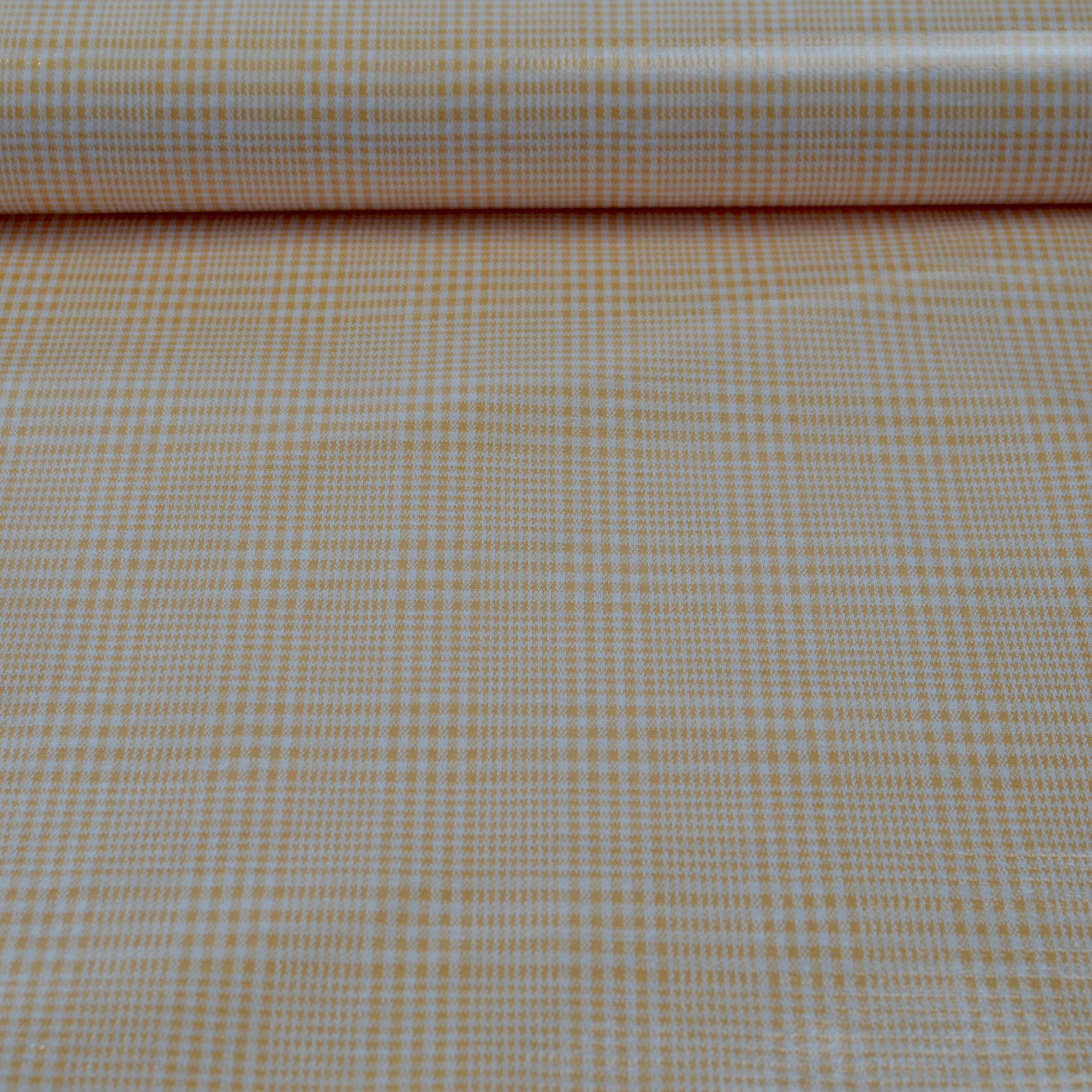 Regenjackenstoff - Kariert honig gelb Fabric poshpinks
