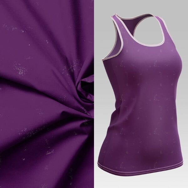 Vorbestellung Sporty - Bade-/Sportmaschenware Ambrosia Paint violet Fabric poshpinks